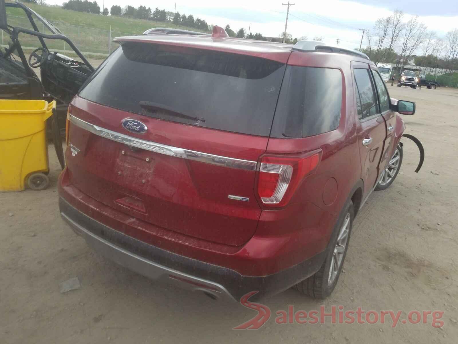 1FM5K8FH8HGD66198 2017 FORD EXPLORER