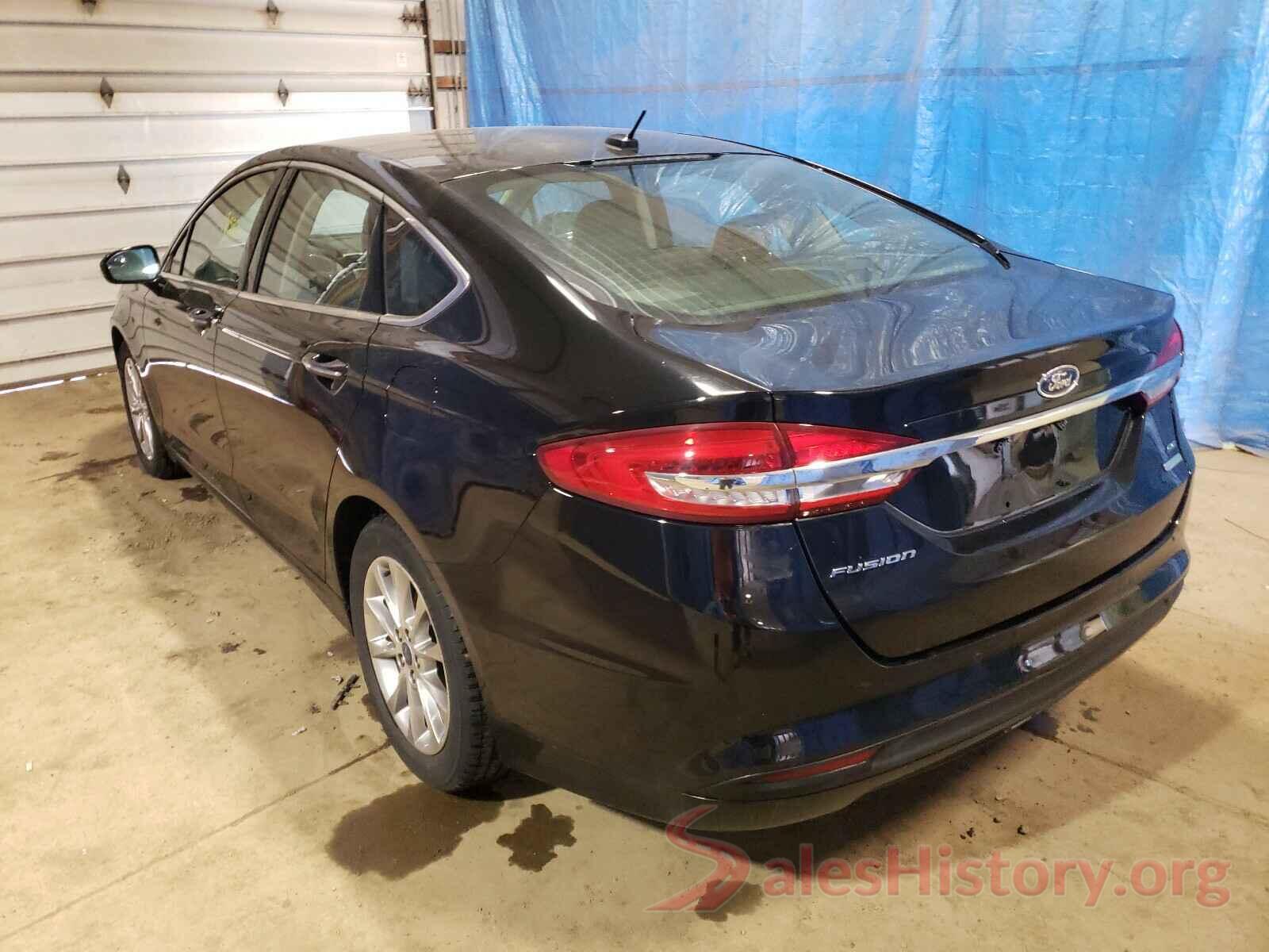 3FA6P0HD4HR340735 2017 FORD FUSION