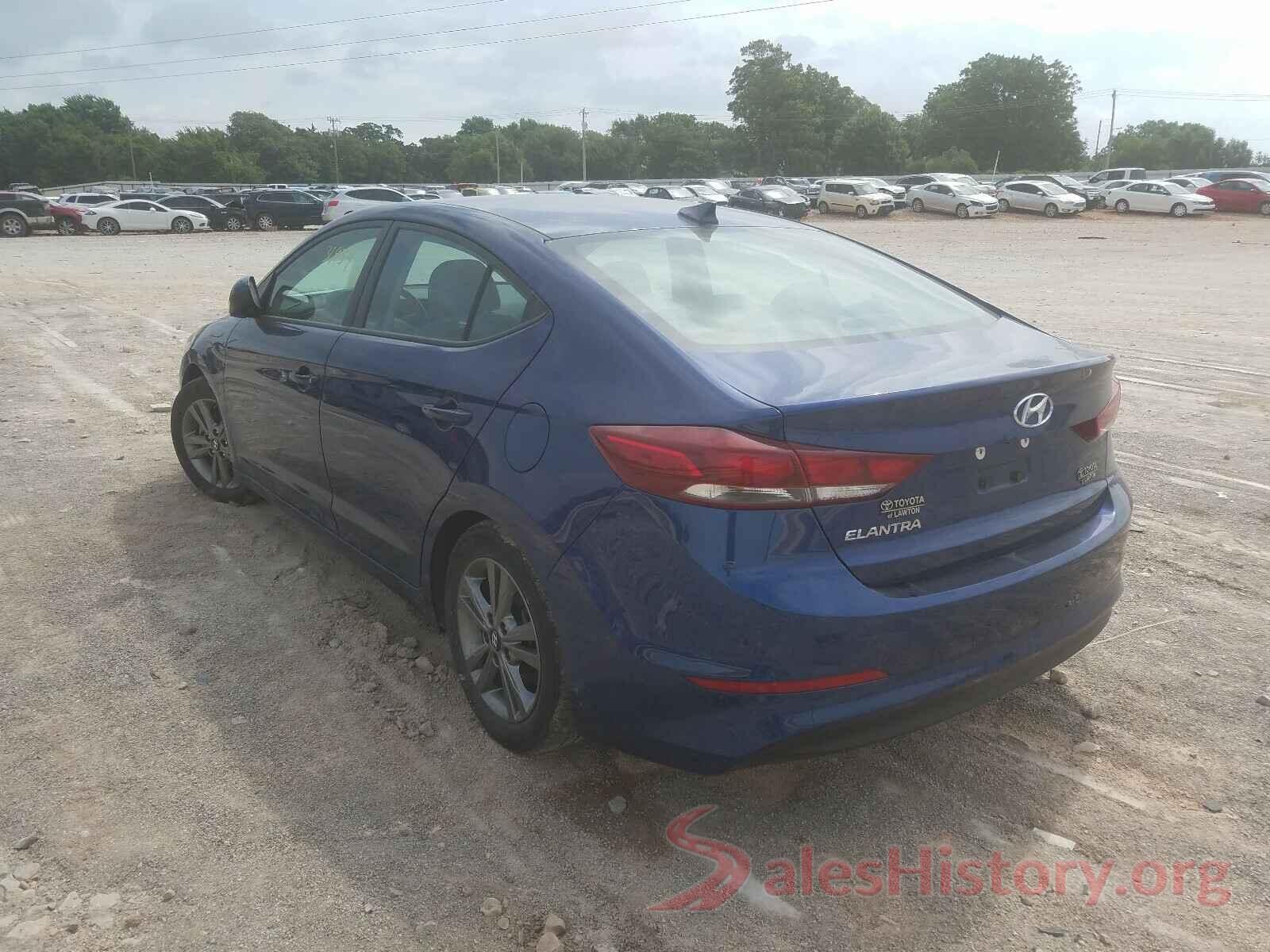 5NPD84LF8JH264007 2018 HYUNDAI ELANTRA