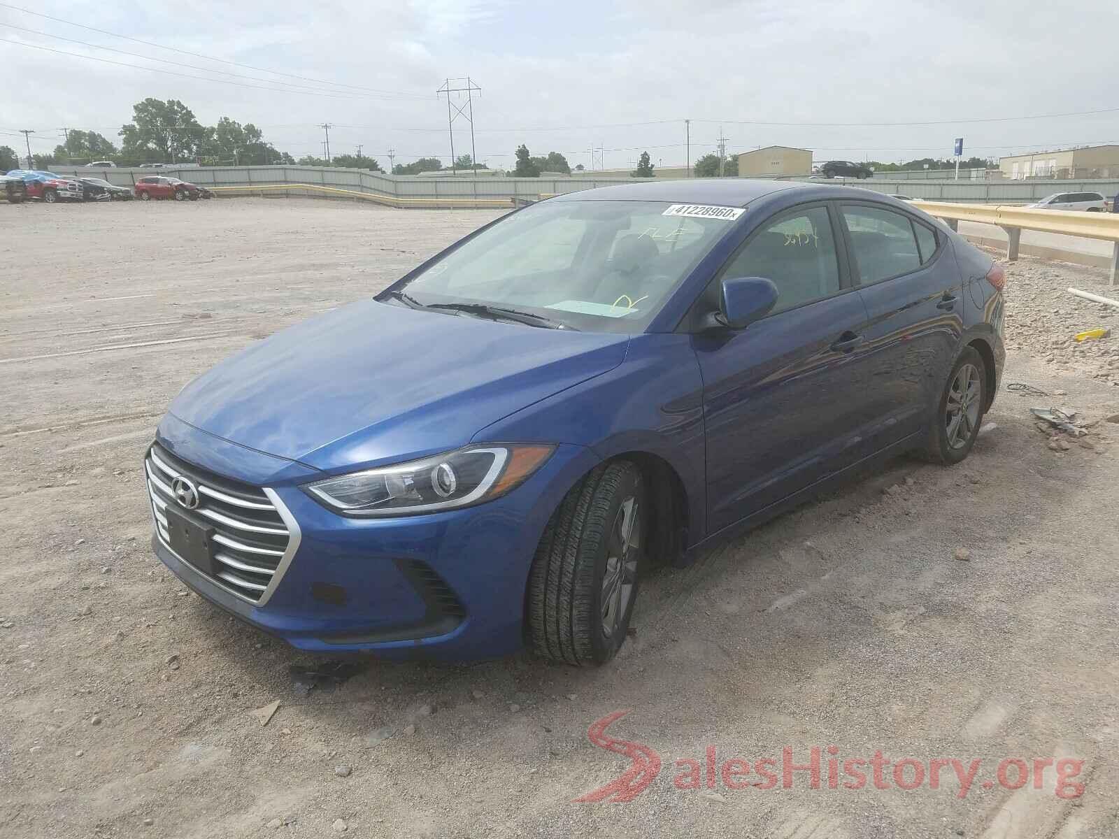 5NPD84LF8JH264007 2018 HYUNDAI ELANTRA