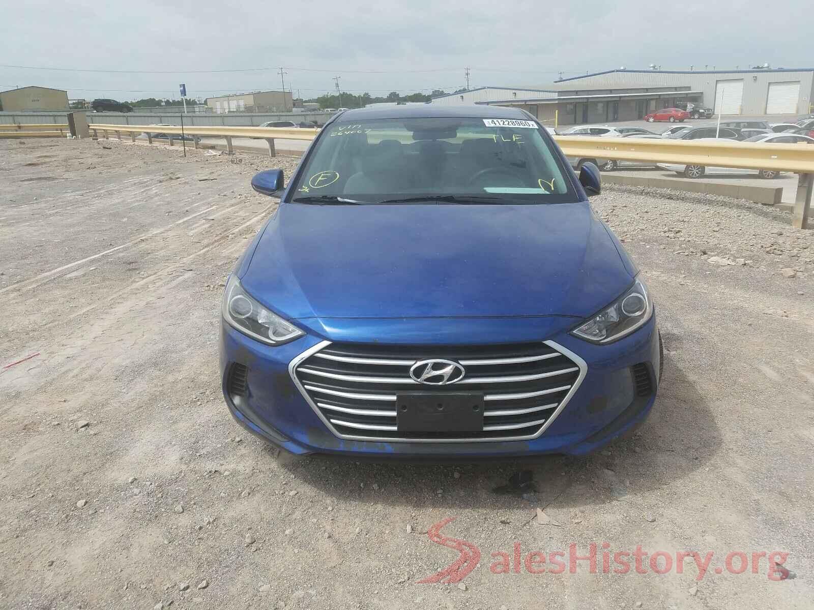 5NPD84LF8JH264007 2018 HYUNDAI ELANTRA