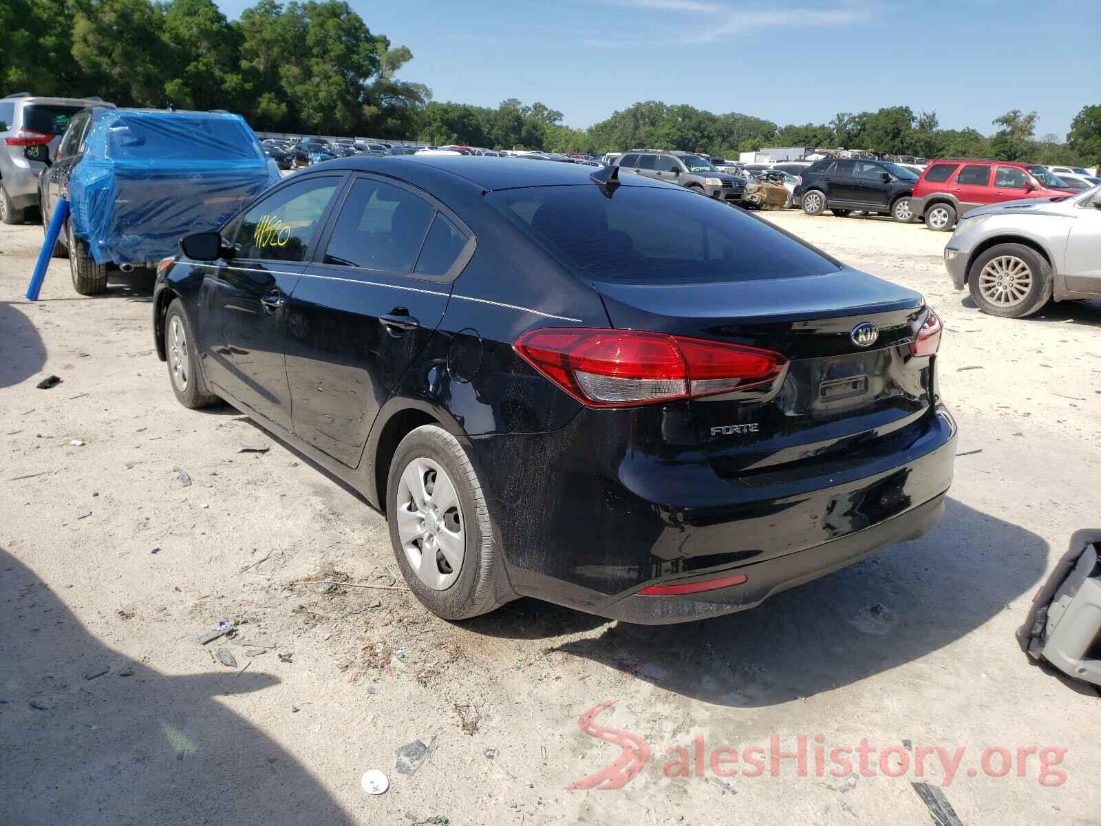 3KPFK4A71HE143243 2017 KIA FORTE