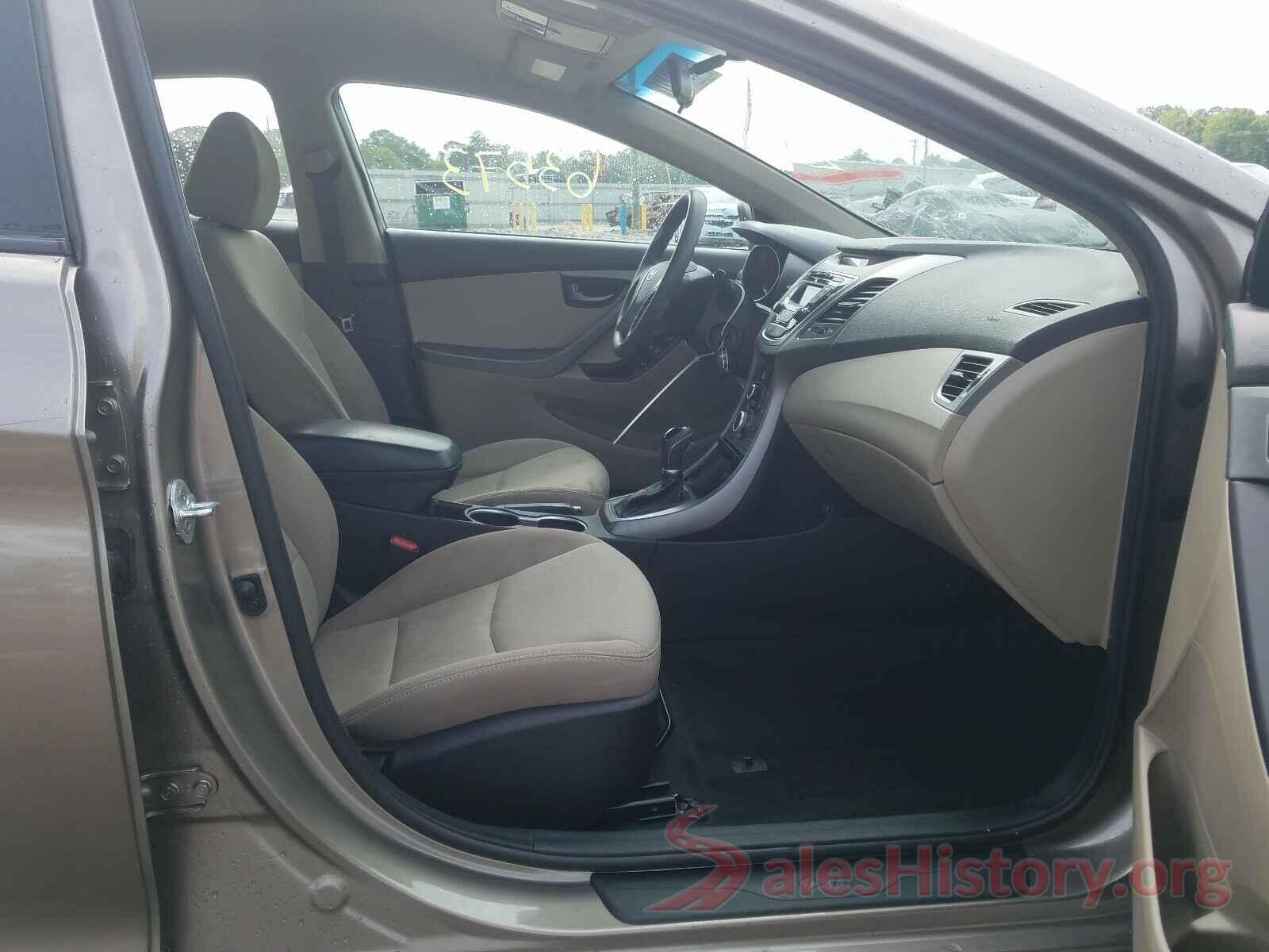 5NPDH4AE5GH754052 2016 HYUNDAI ELANTRA