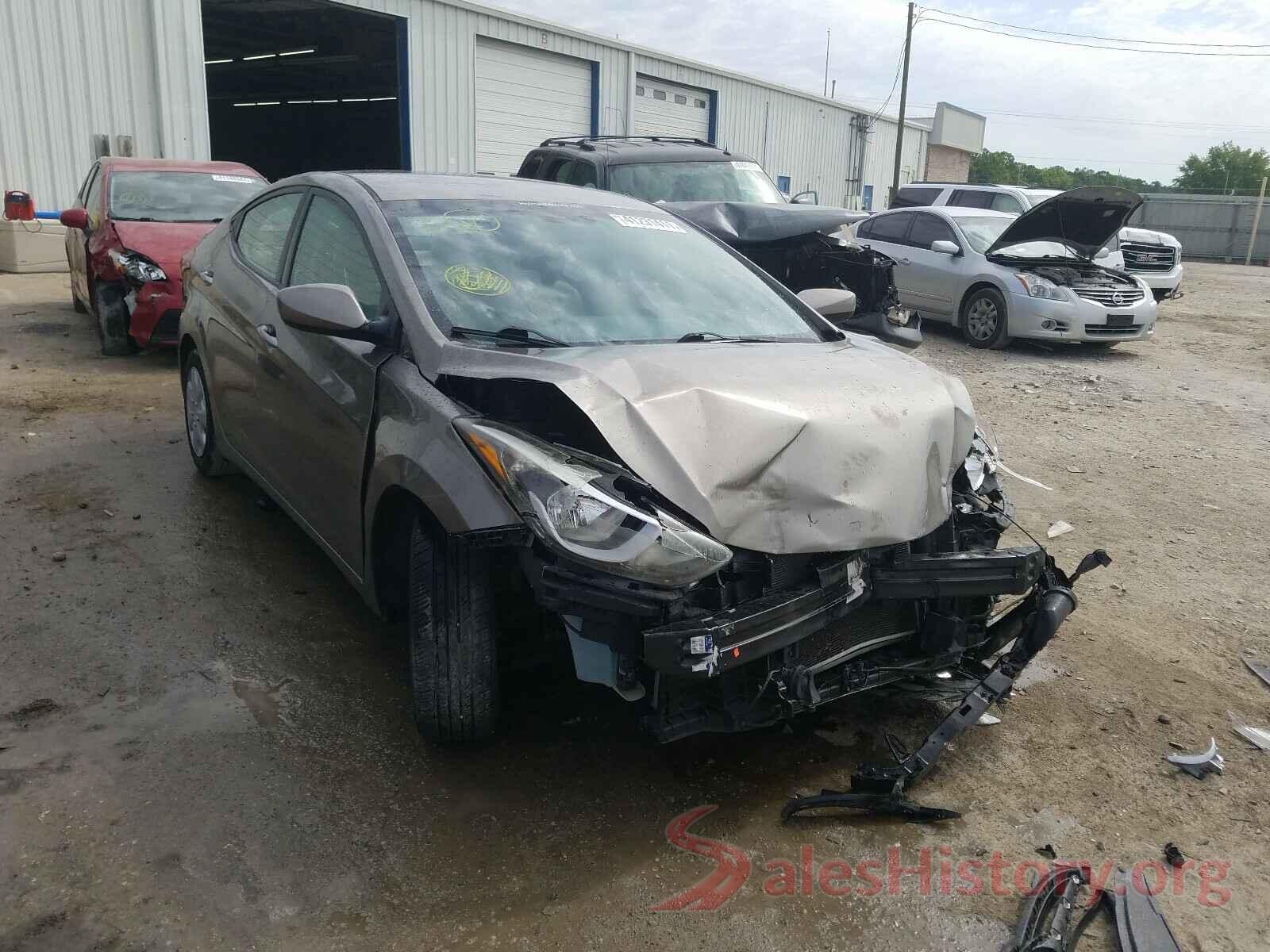 5NPDH4AE5GH754052 2016 HYUNDAI ELANTRA