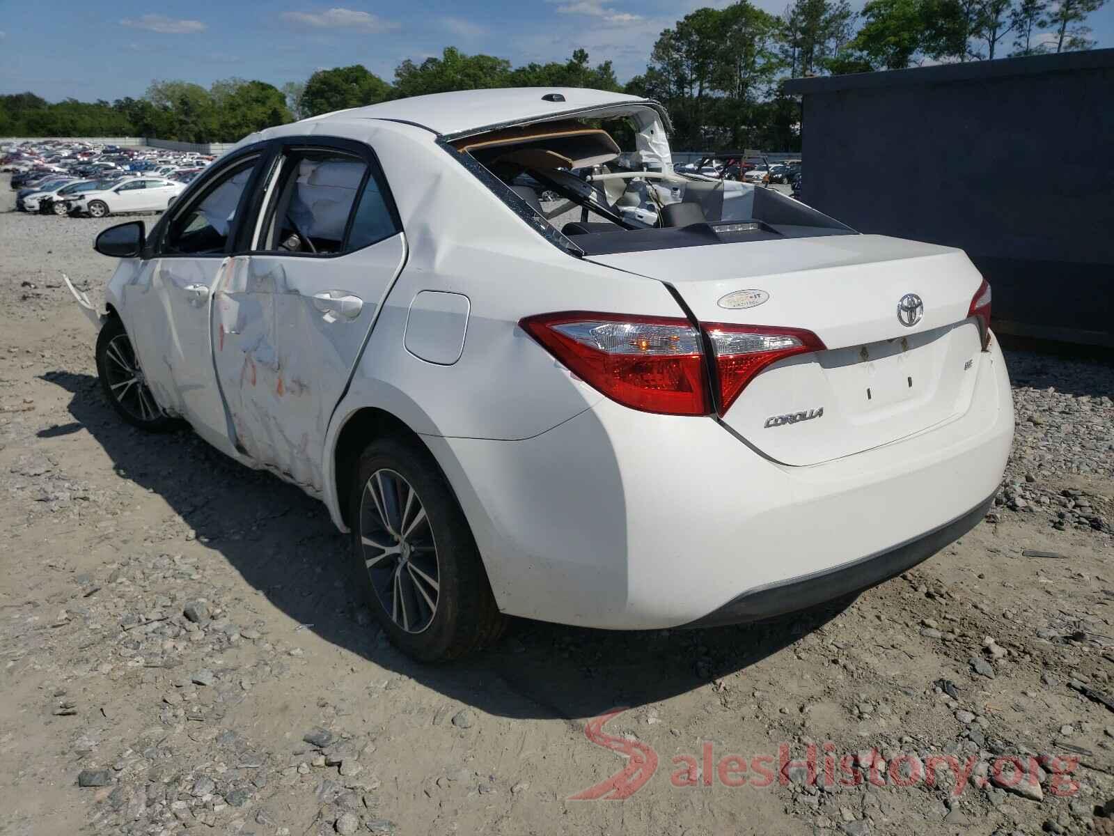 2T1BURHE8GC556963 2016 TOYOTA COROLLA