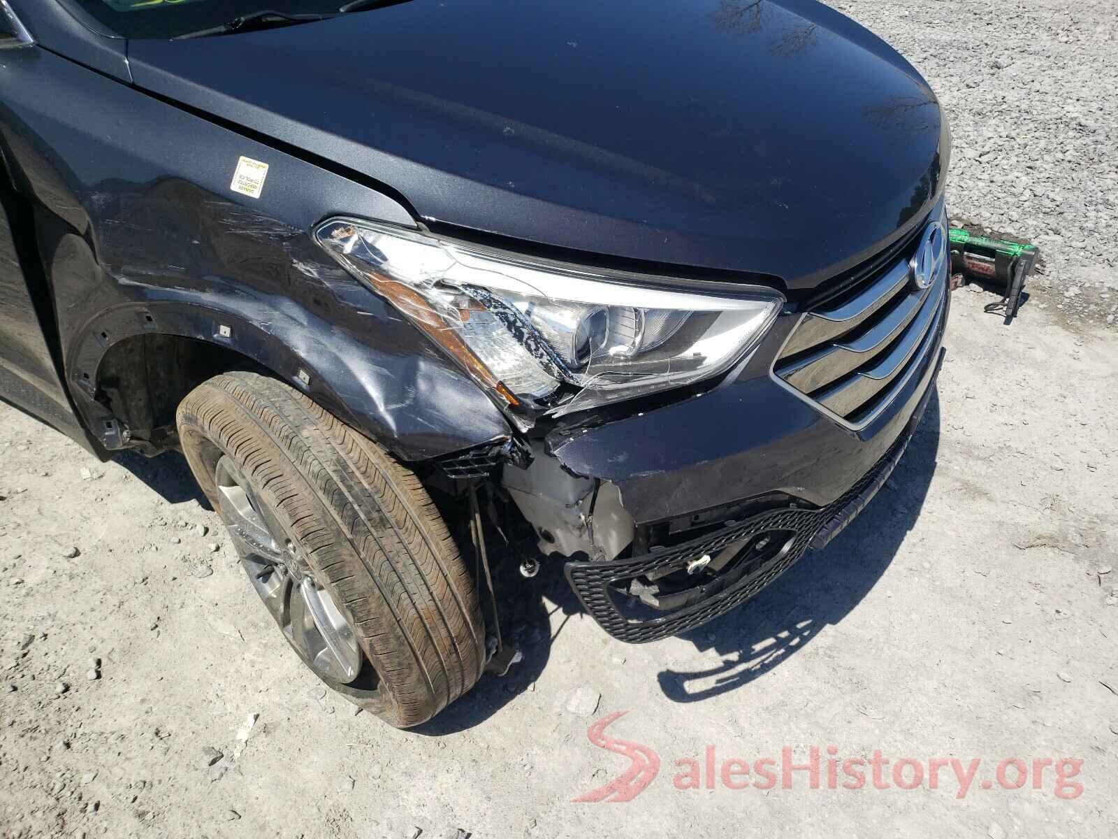 5XYZUDLBXGG337943 2016 HYUNDAI SANTA FE