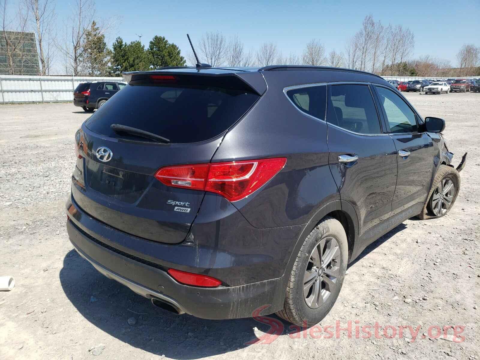 5XYZUDLBXGG337943 2016 HYUNDAI SANTA FE