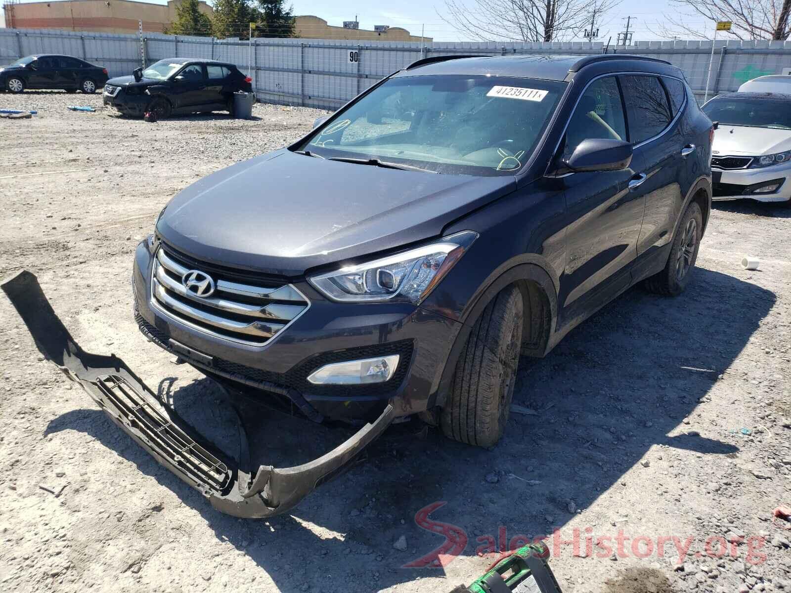 5XYZUDLBXGG337943 2016 HYUNDAI SANTA FE