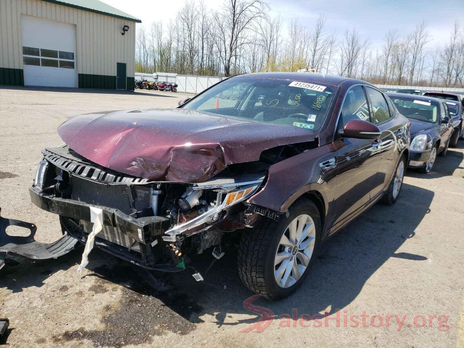 5XXGU4L38HG169032 2017 KIA OPTIMA