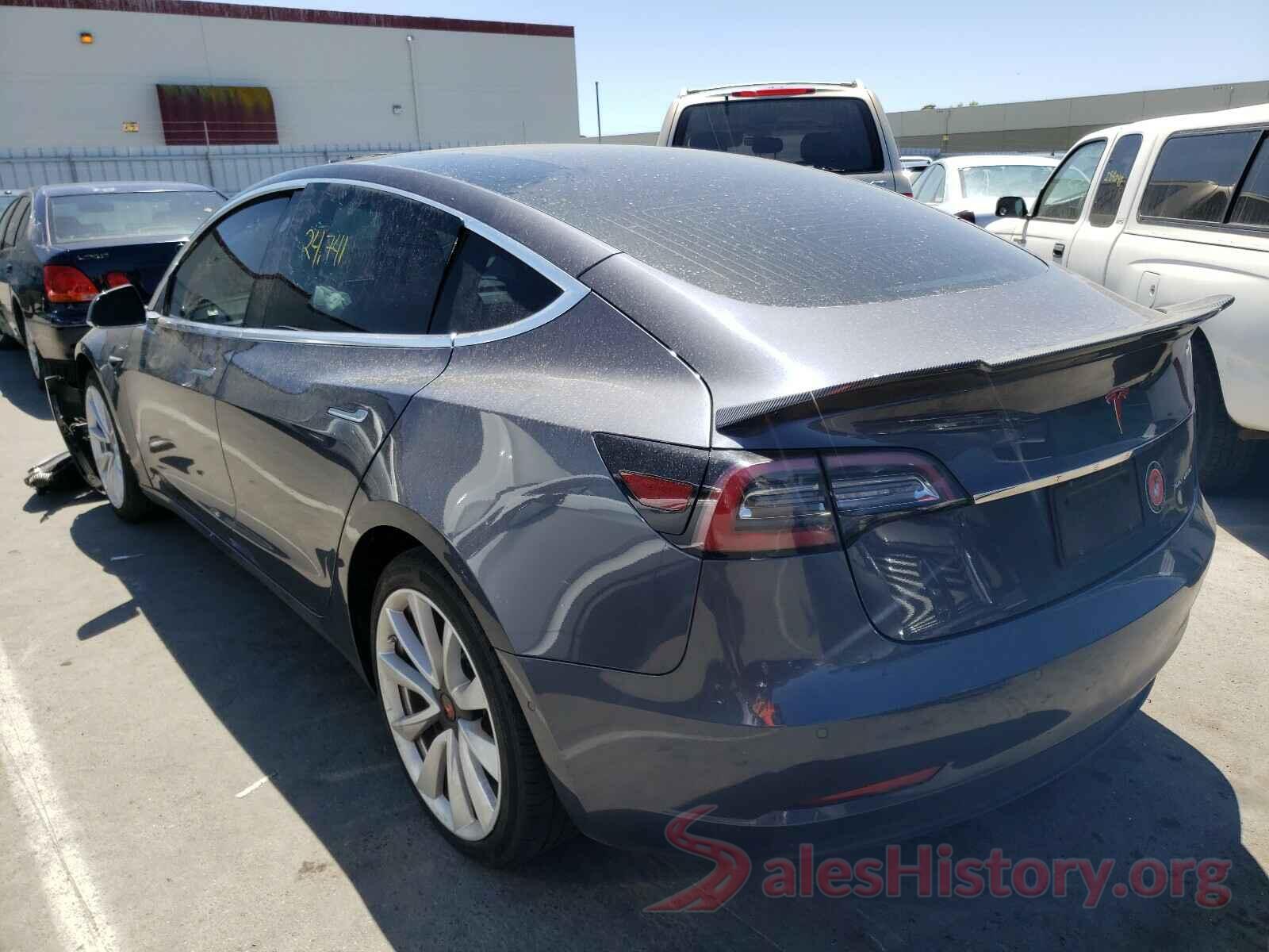 5YJ3E1EB0LF721505 2020 TESLA MODEL 3