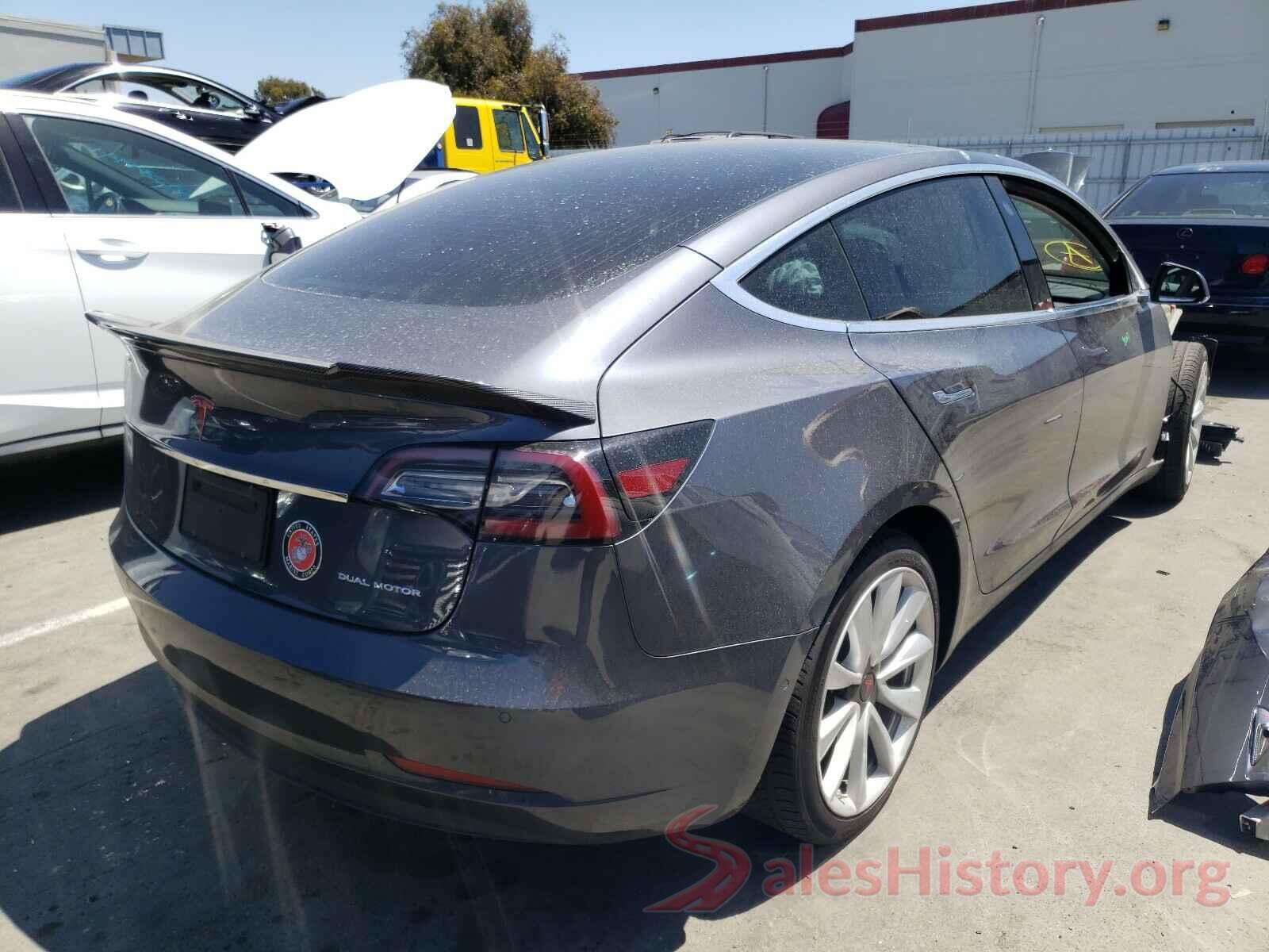 5YJ3E1EB0LF721505 2020 TESLA MODEL 3