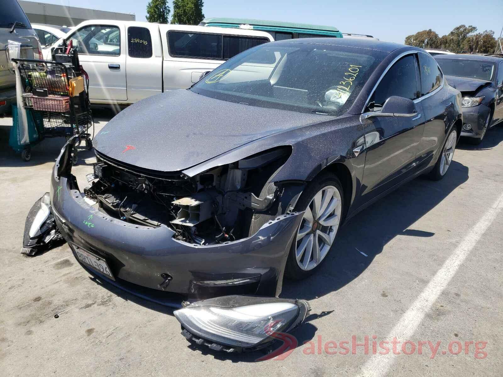 5YJ3E1EB0LF721505 2020 TESLA MODEL 3