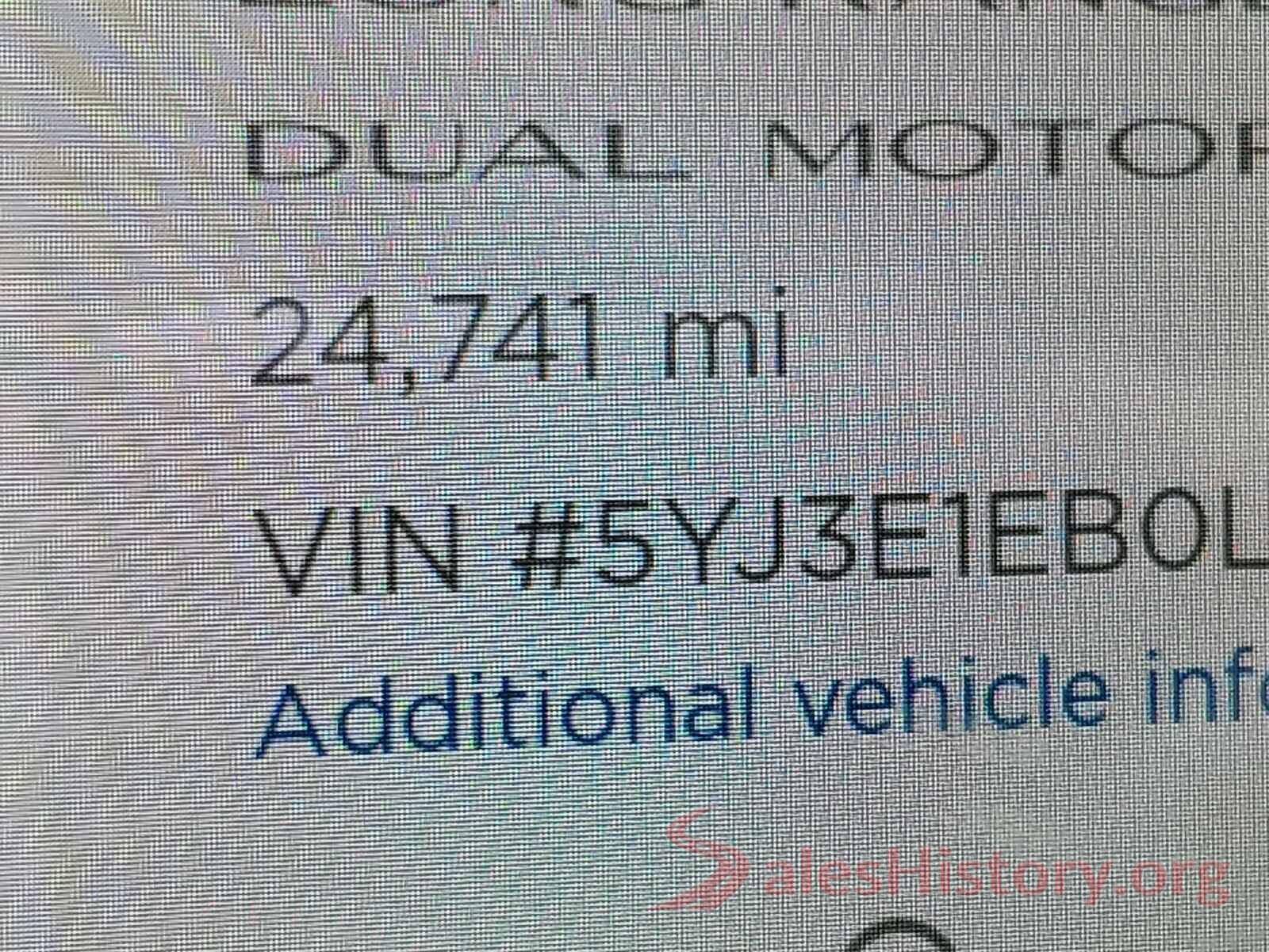 5YJ3E1EB0LF721505 2020 TESLA MODEL 3