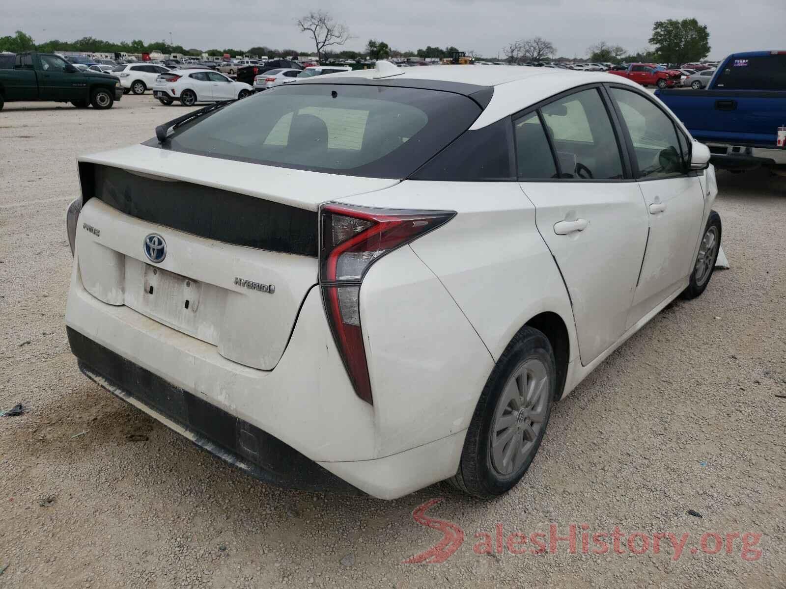 JTDKBRFU6G3010106 2016 TOYOTA PRIUS