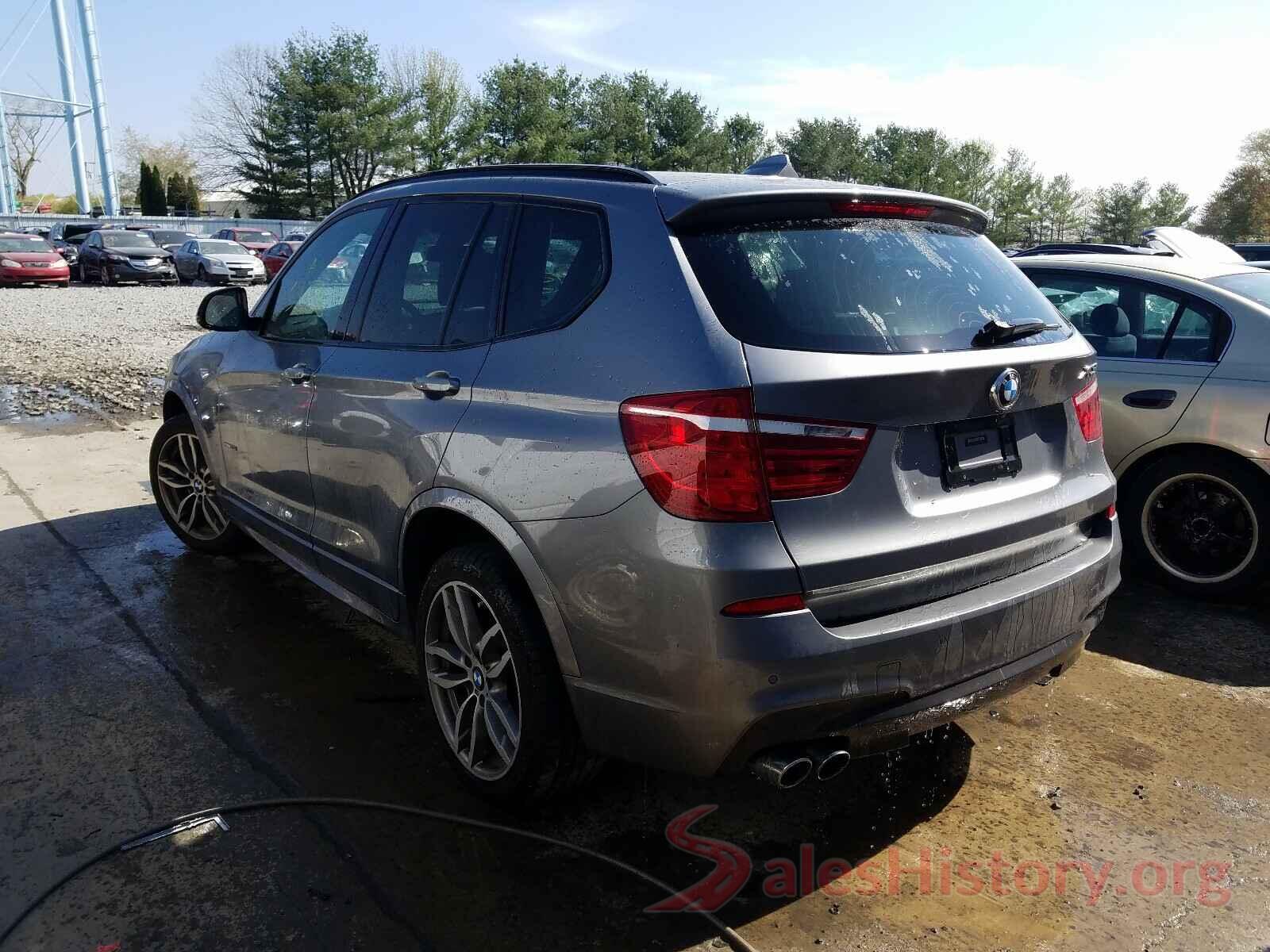 5UXWX9C53H0T01678 2017 BMW X3