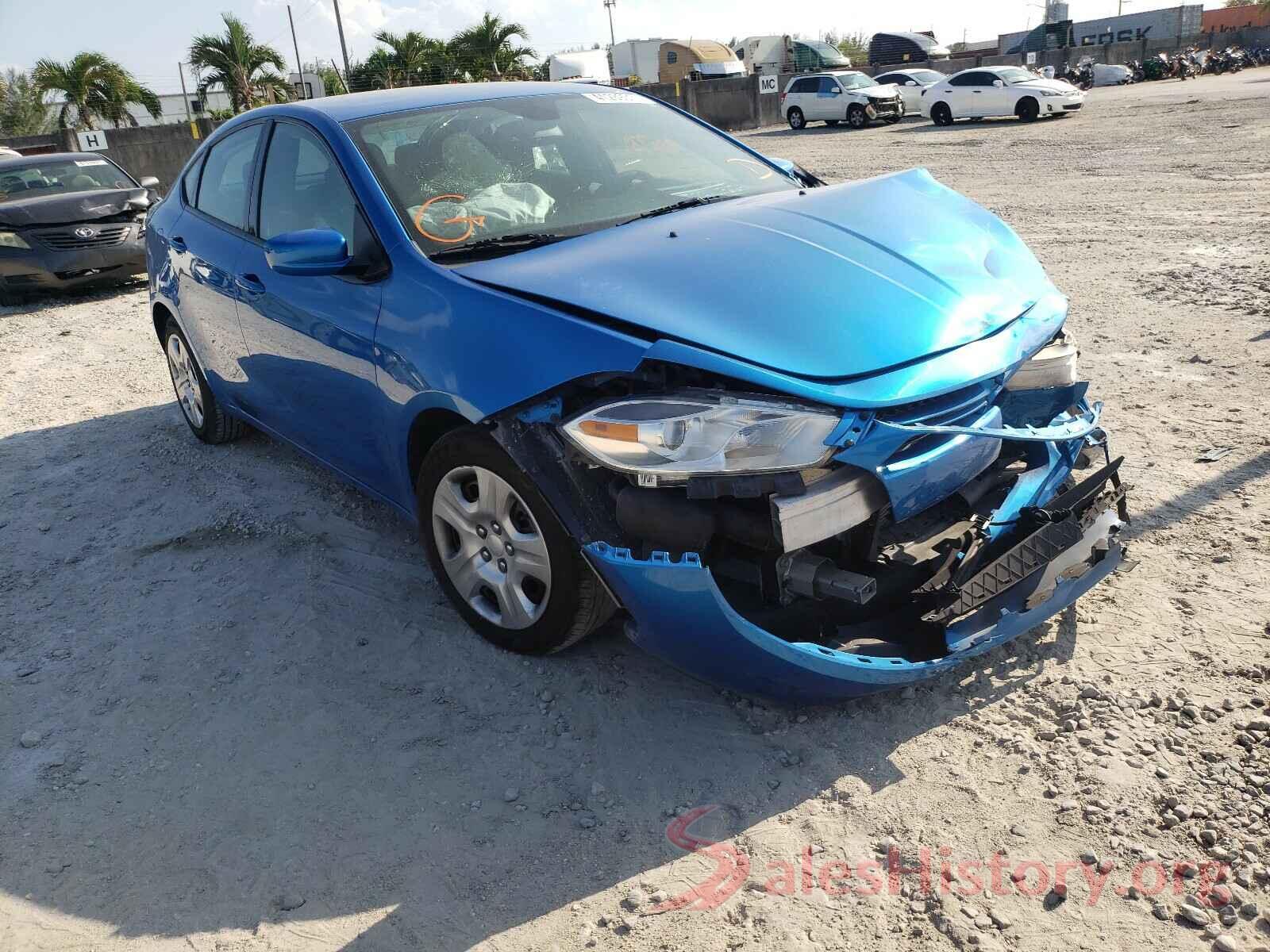 1C3CDFAAXGD682534 2016 DODGE DART