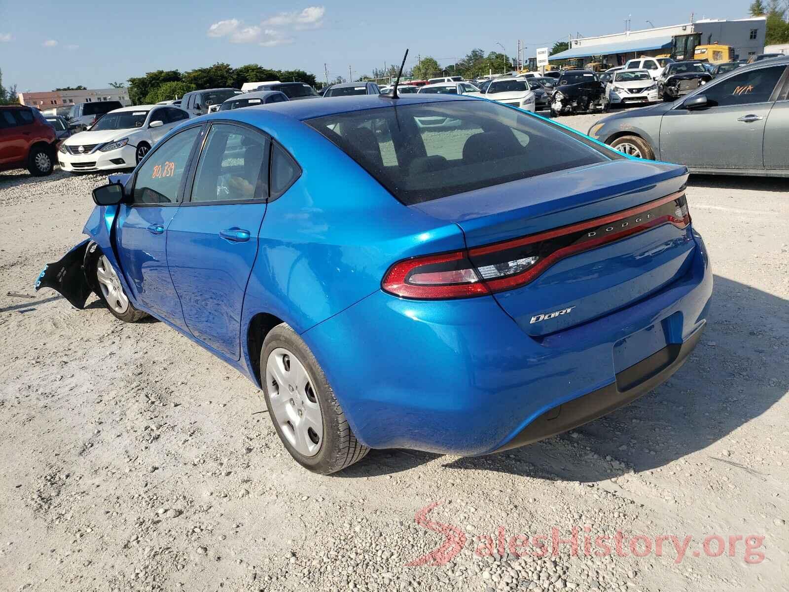 1C3CDFAAXGD682534 2016 DODGE DART