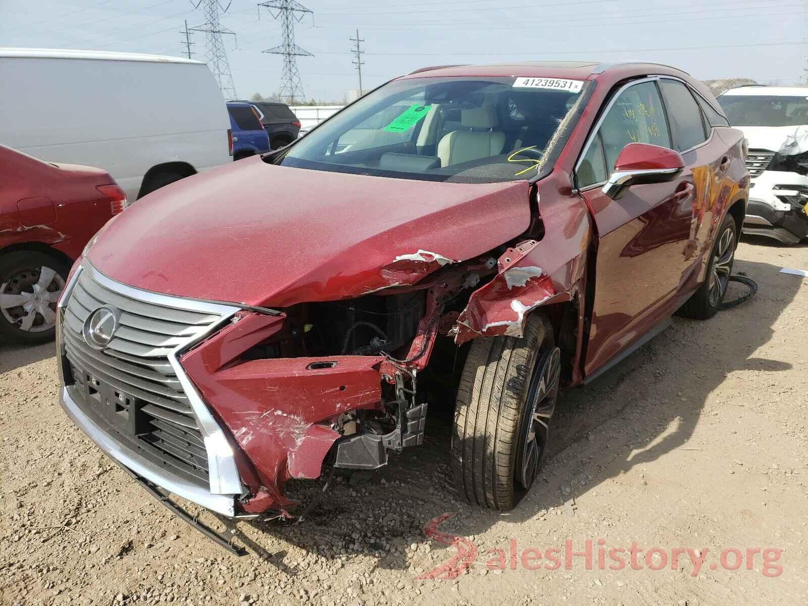 2T2BZMCA4HC093130 2017 LEXUS RX350