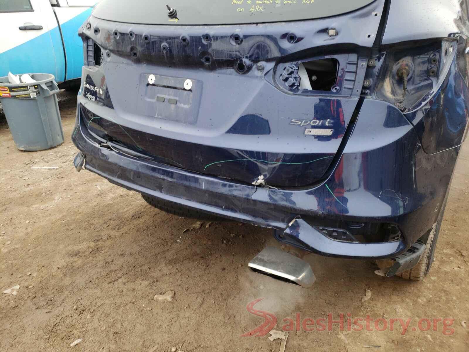 5XYZUDLB2JG505274 2018 HYUNDAI SANTA FE