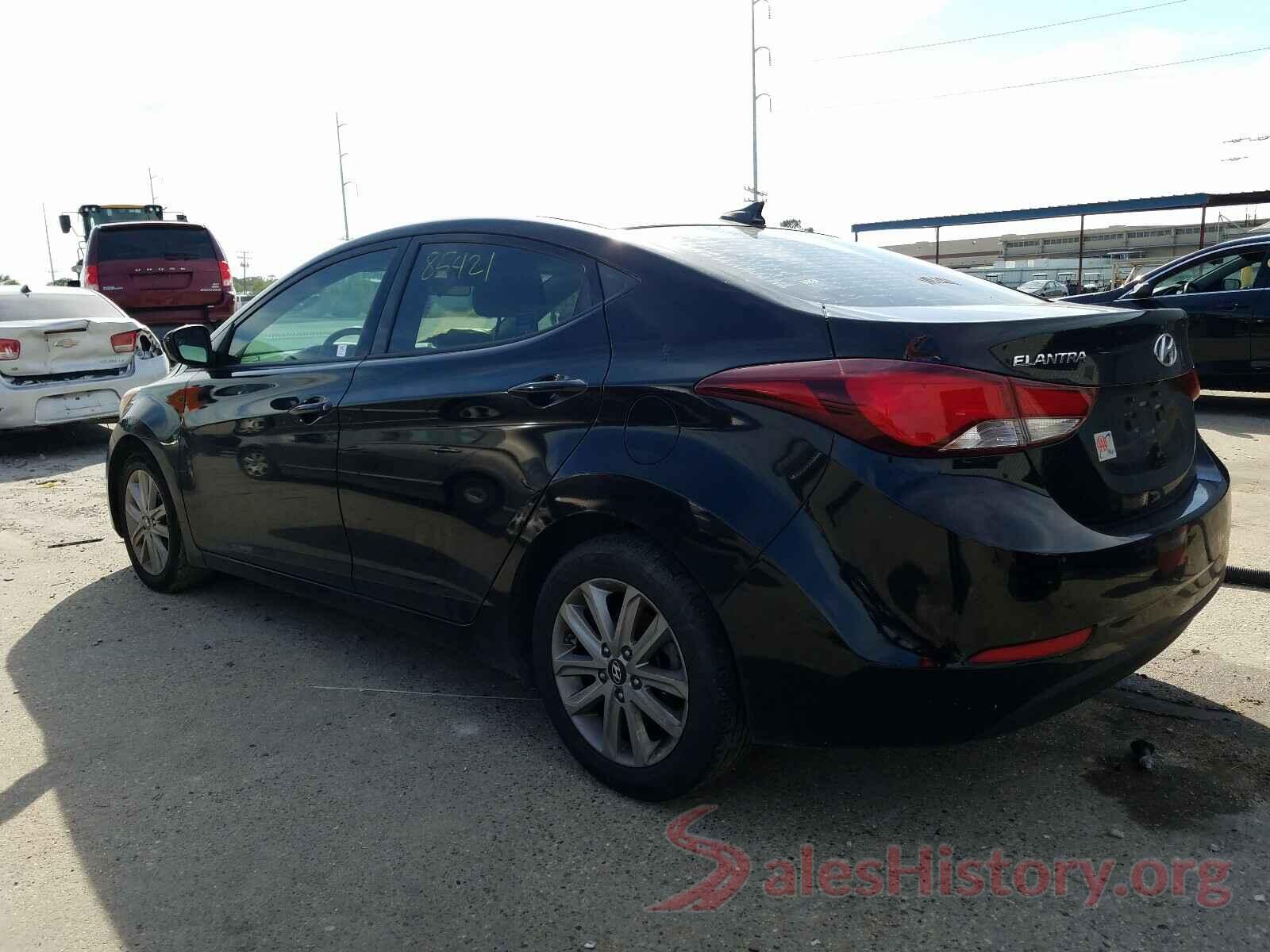 KMHDH4AE8GU640905 2016 HYUNDAI ELANTRA