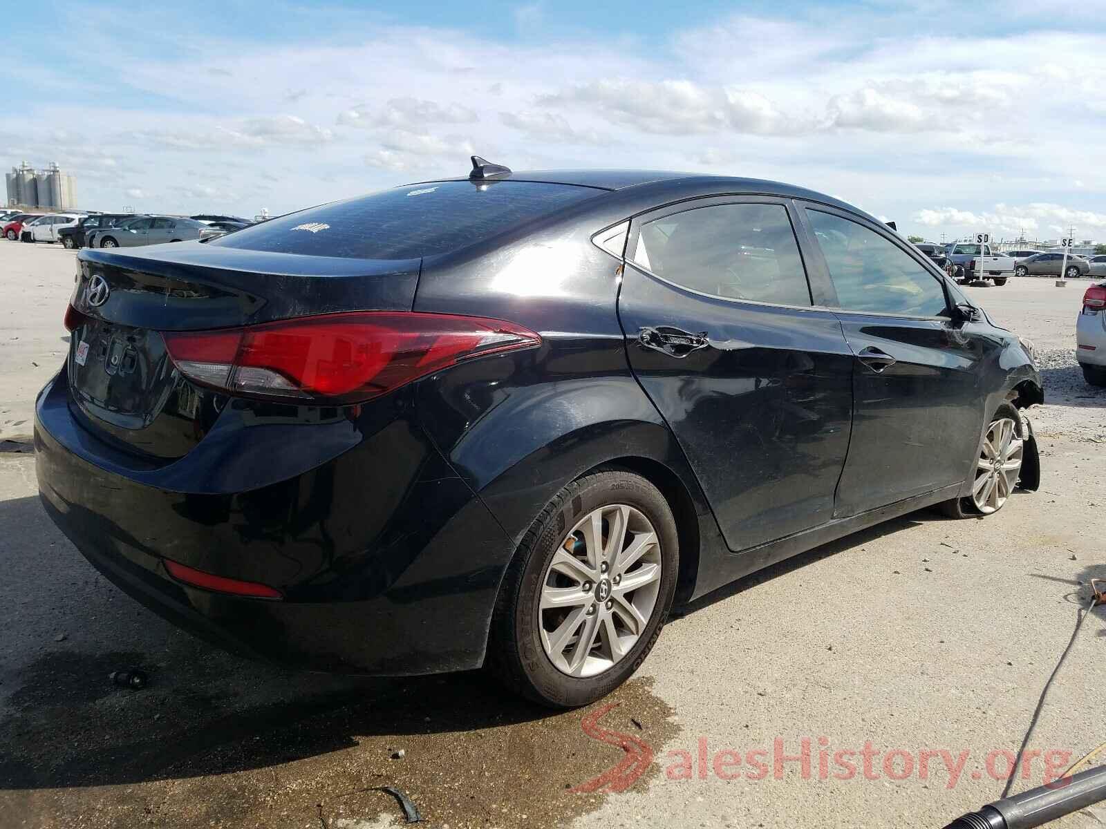 KMHDH4AE8GU640905 2016 HYUNDAI ELANTRA