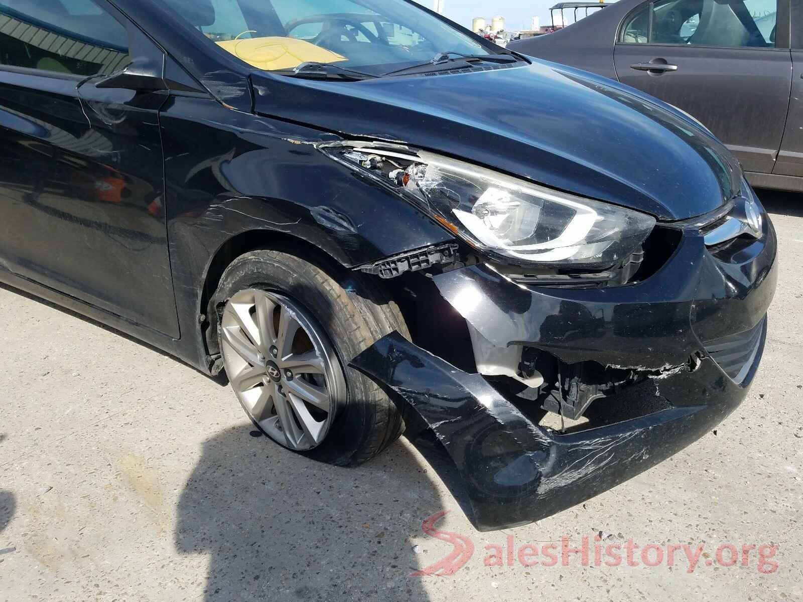 KMHDH4AE8GU640905 2016 HYUNDAI ELANTRA