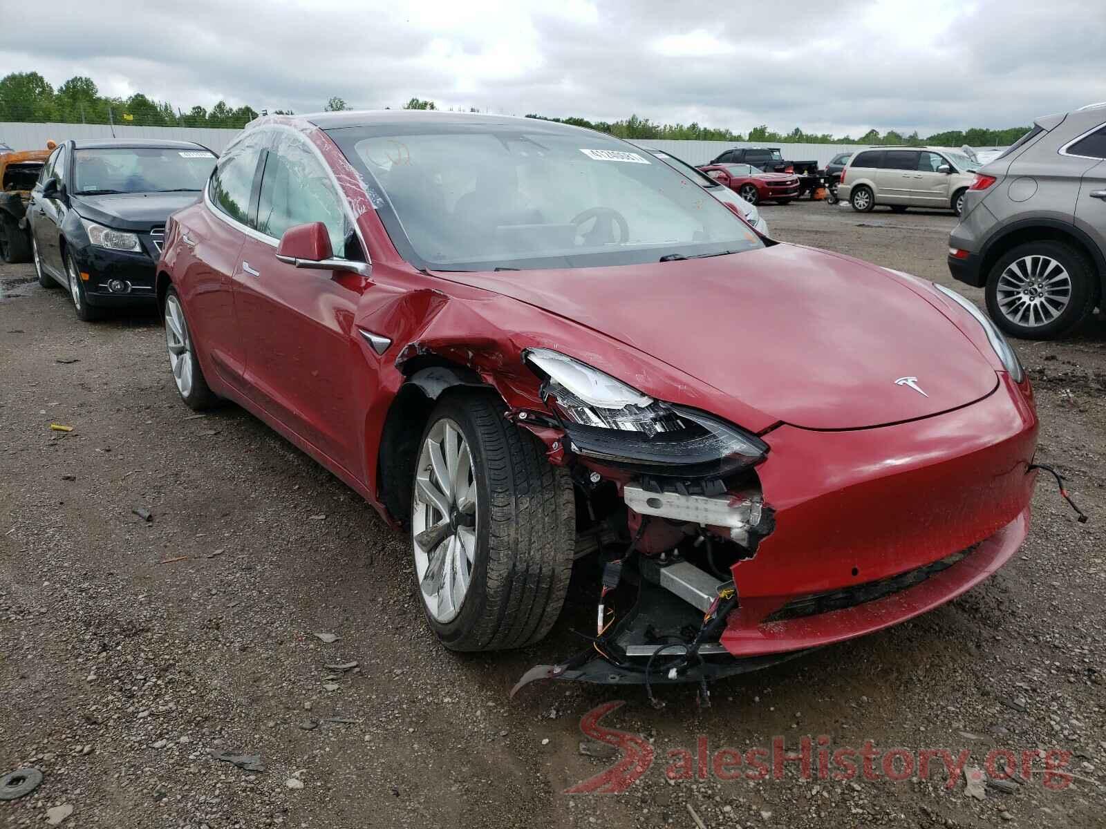 5YJ3E1EA6JF034890 2018 TESLA MODEL 3