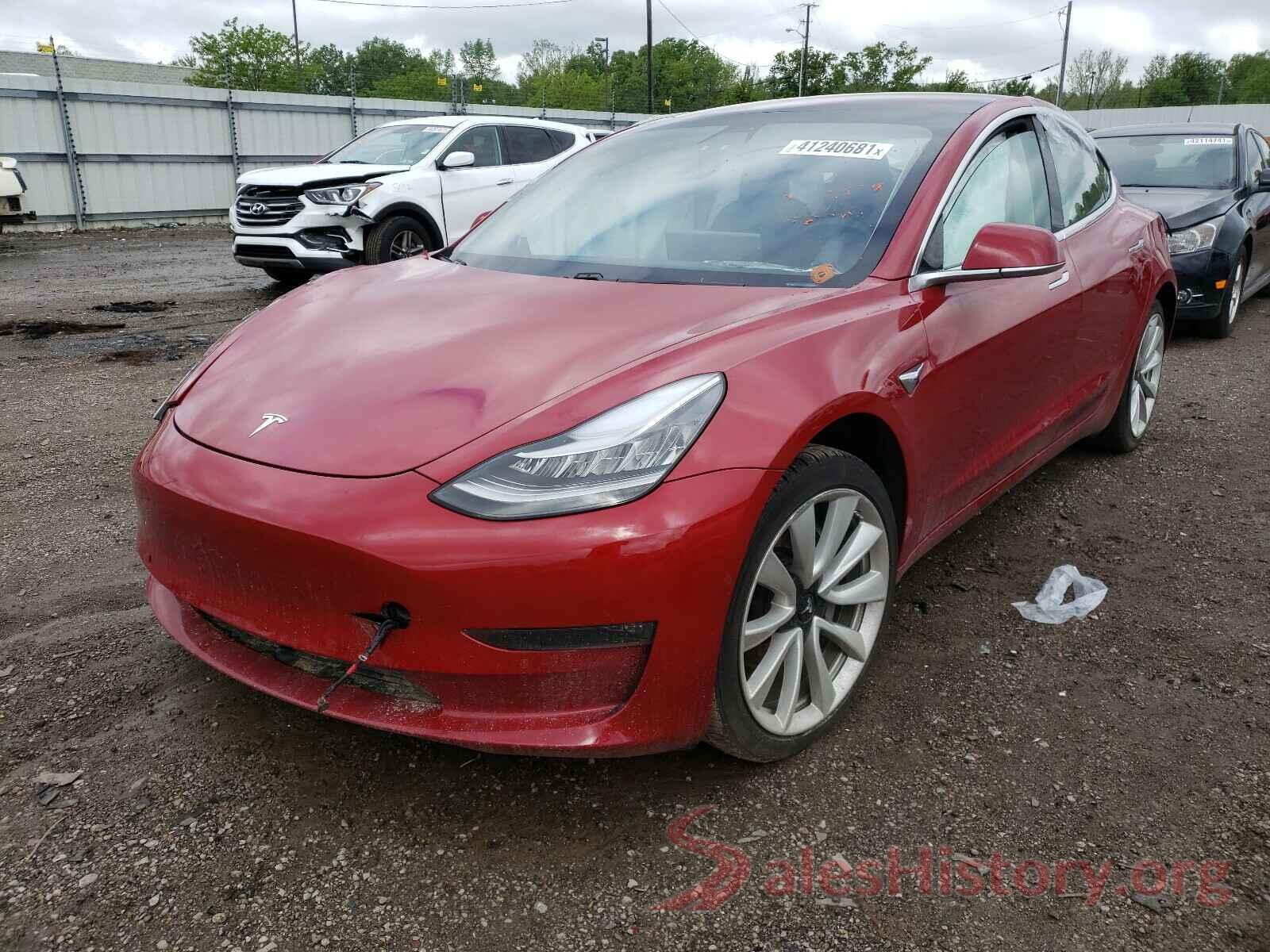 5YJ3E1EA6JF034890 2018 TESLA MODEL 3