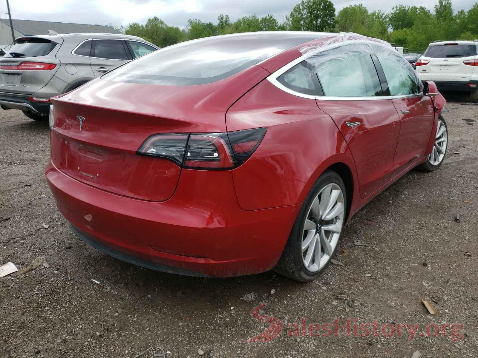 5YJ3E1EA6JF034890 2018 TESLA MODEL 3