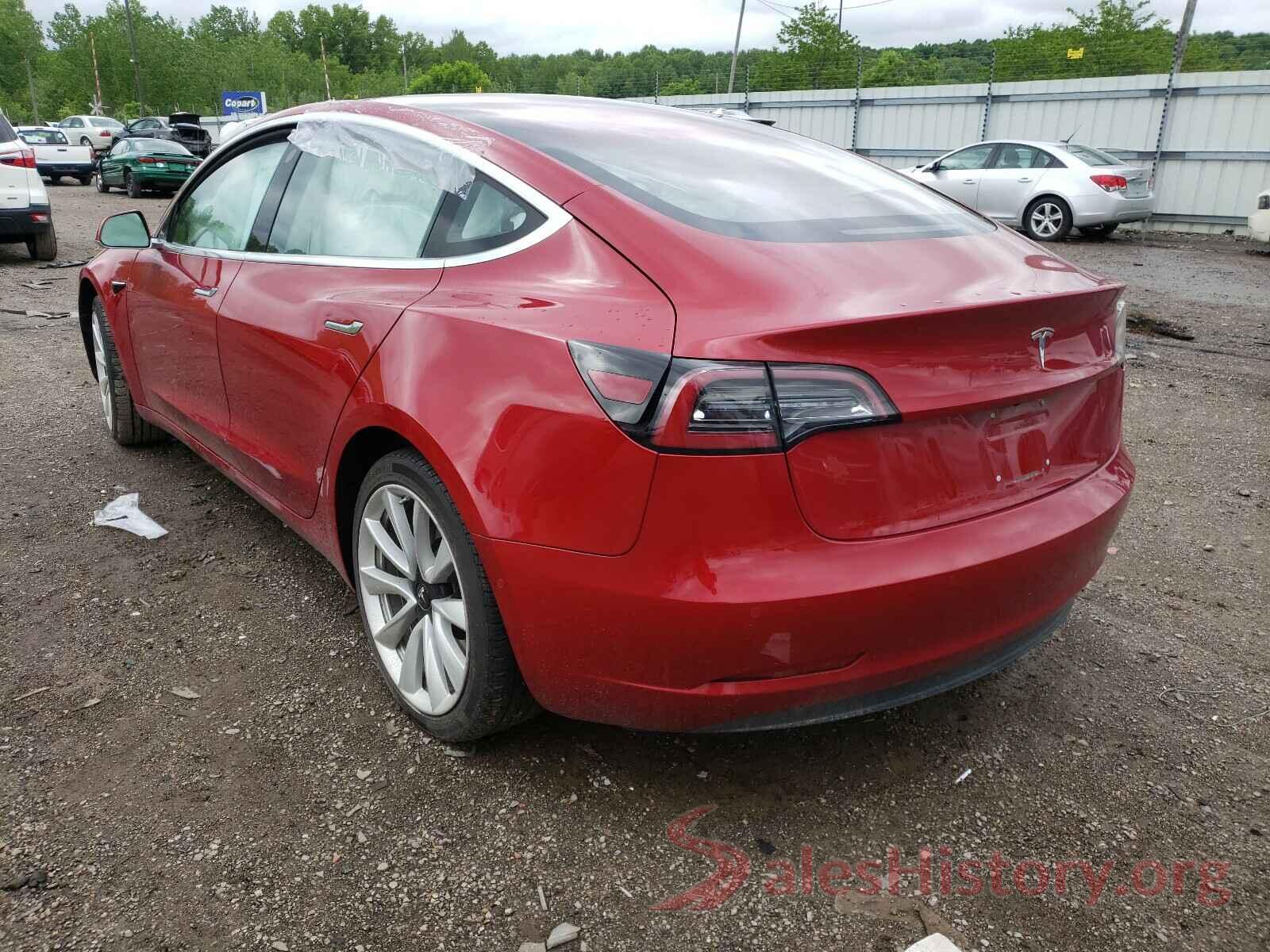 5YJ3E1EA6JF034890 2018 TESLA MODEL 3