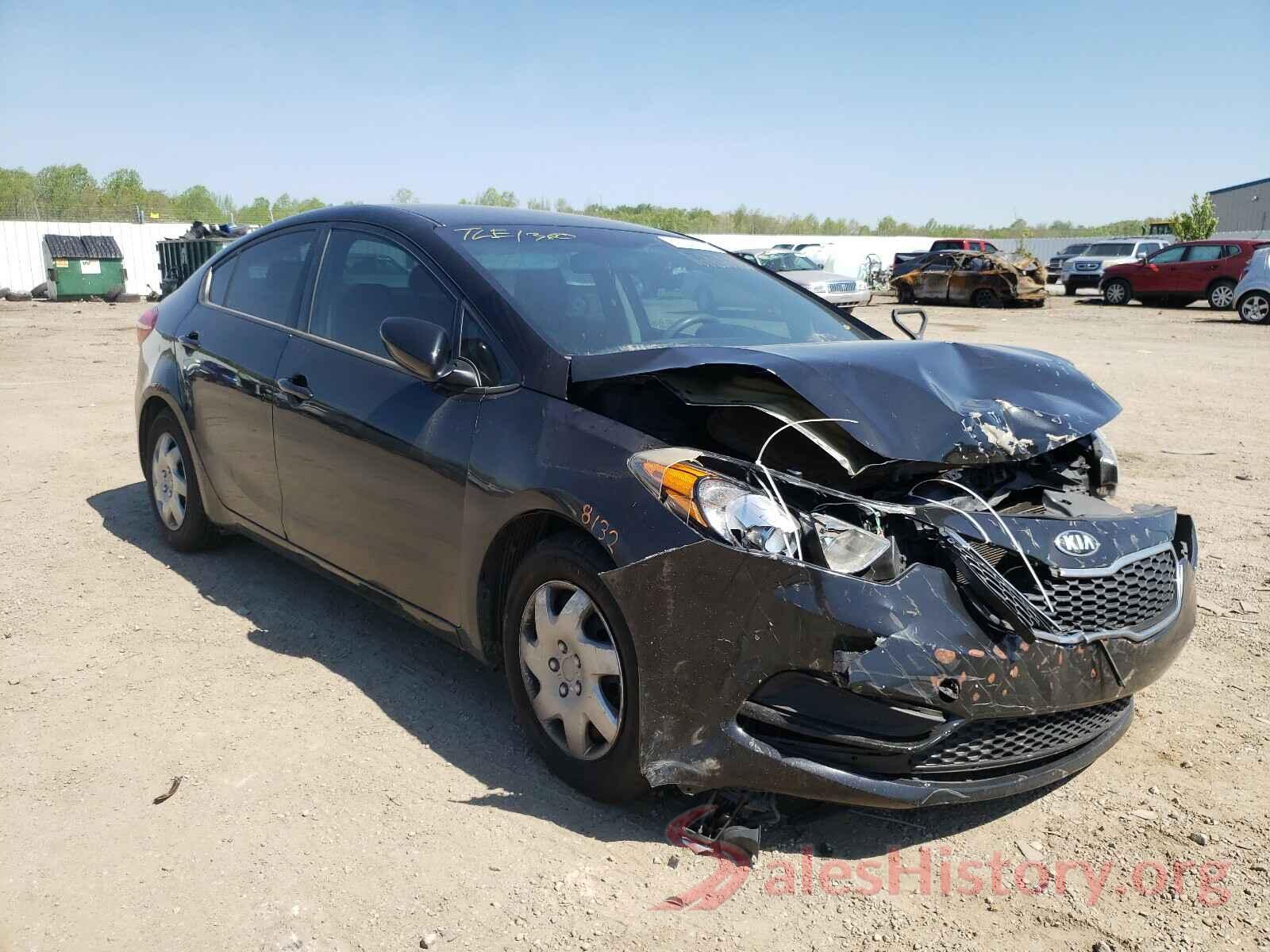 KNAFK4A62G5481510 2016 KIA FORTE