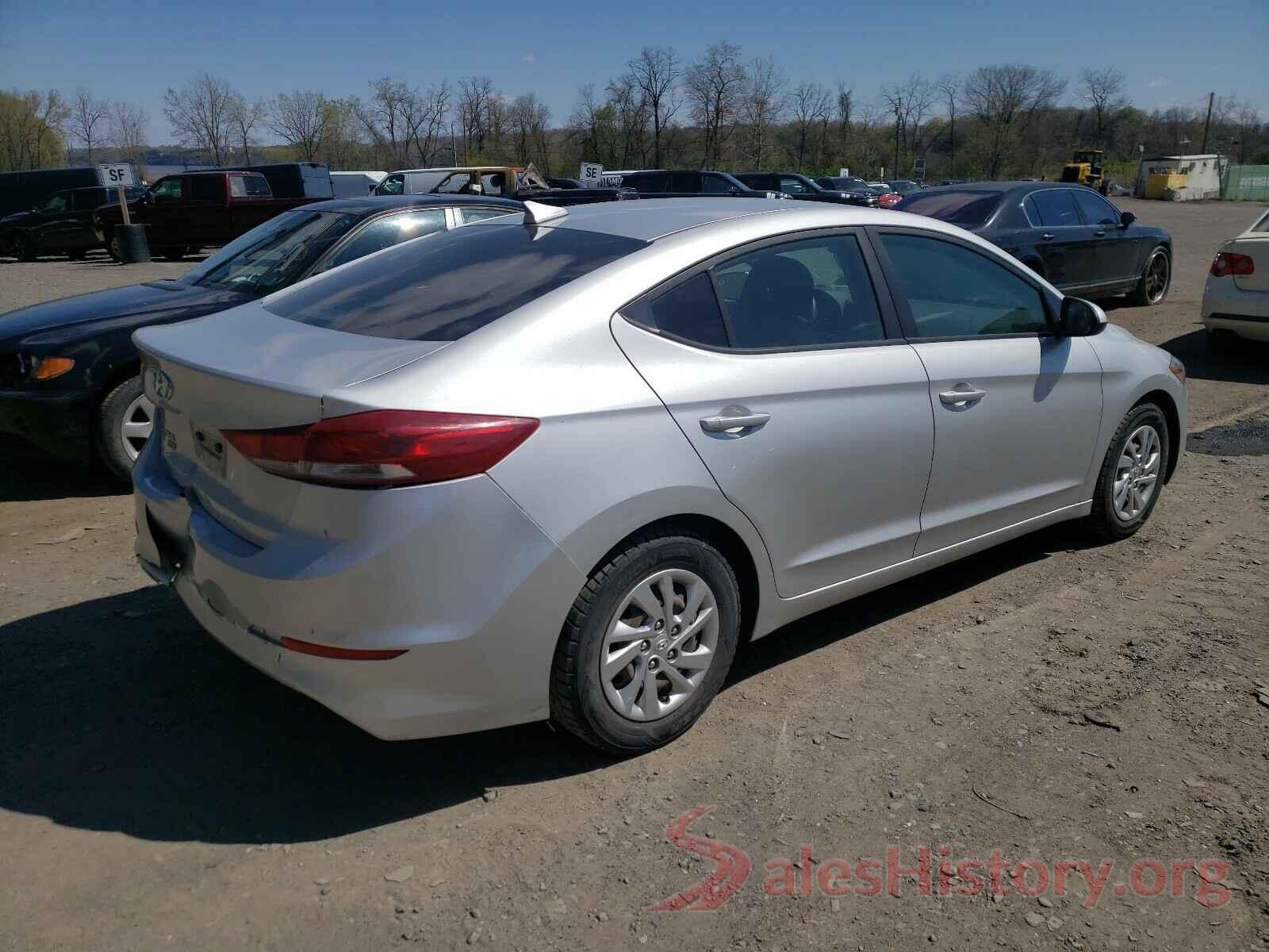 KMHD74LF4HU072307 2017 HYUNDAI ELANTRA