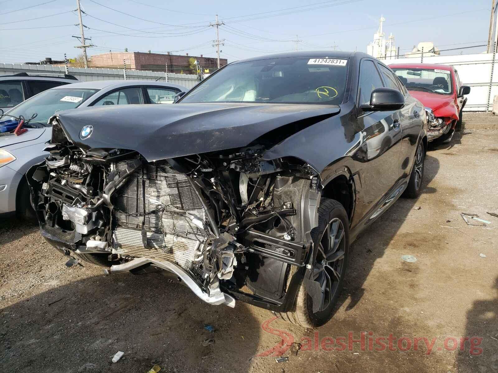 5UXCY6C00M9F01137 2021 BMW X6