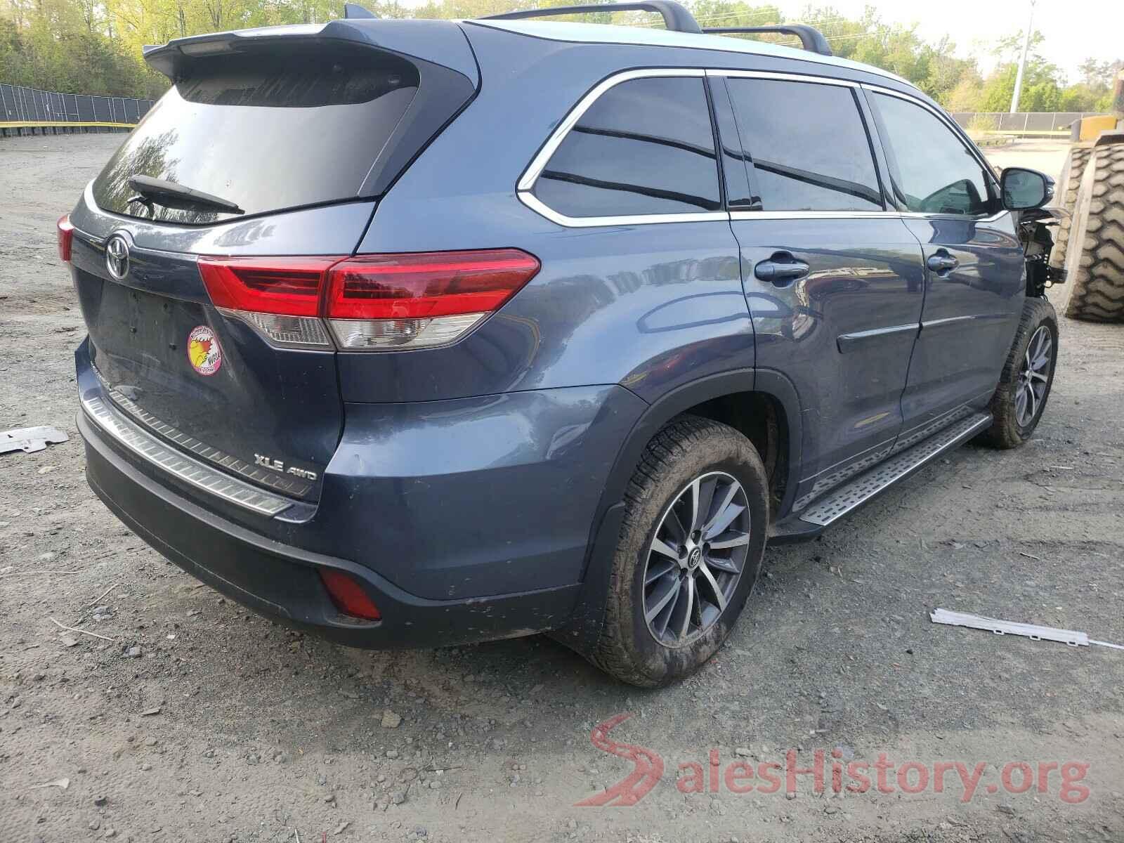 5TDJZRFHXHS363846 2017 TOYOTA HIGHLANDER