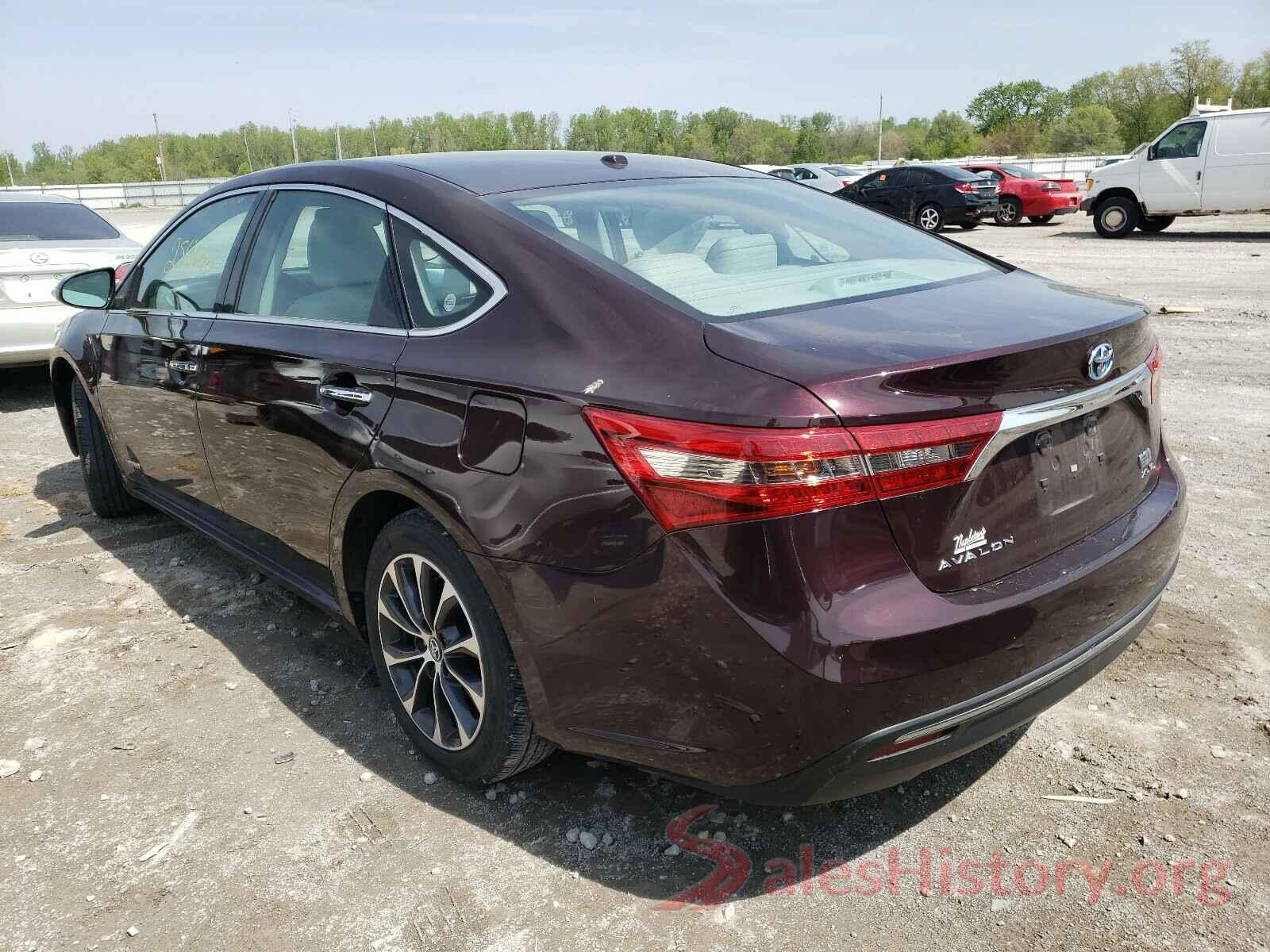 4T1BD1EB8GU055288 2016 TOYOTA AVALON