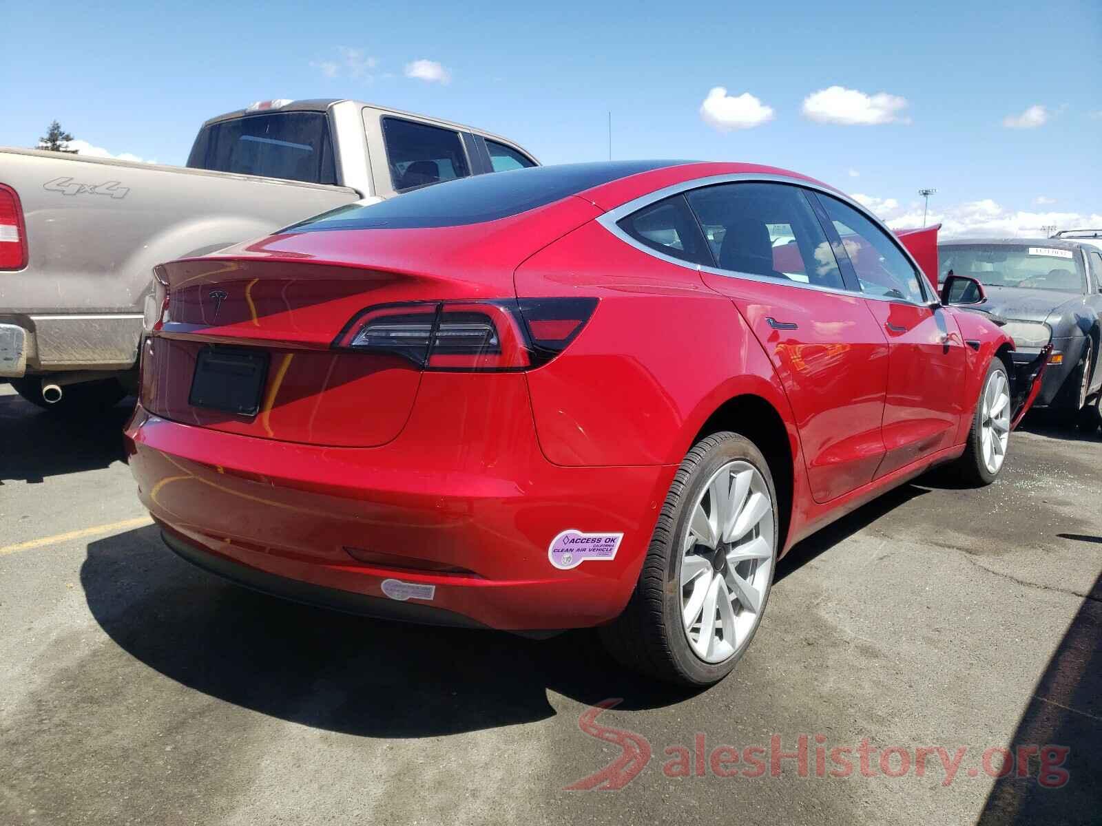 5YJ3E1EA6KF314469 2019 TESLA MODEL 3