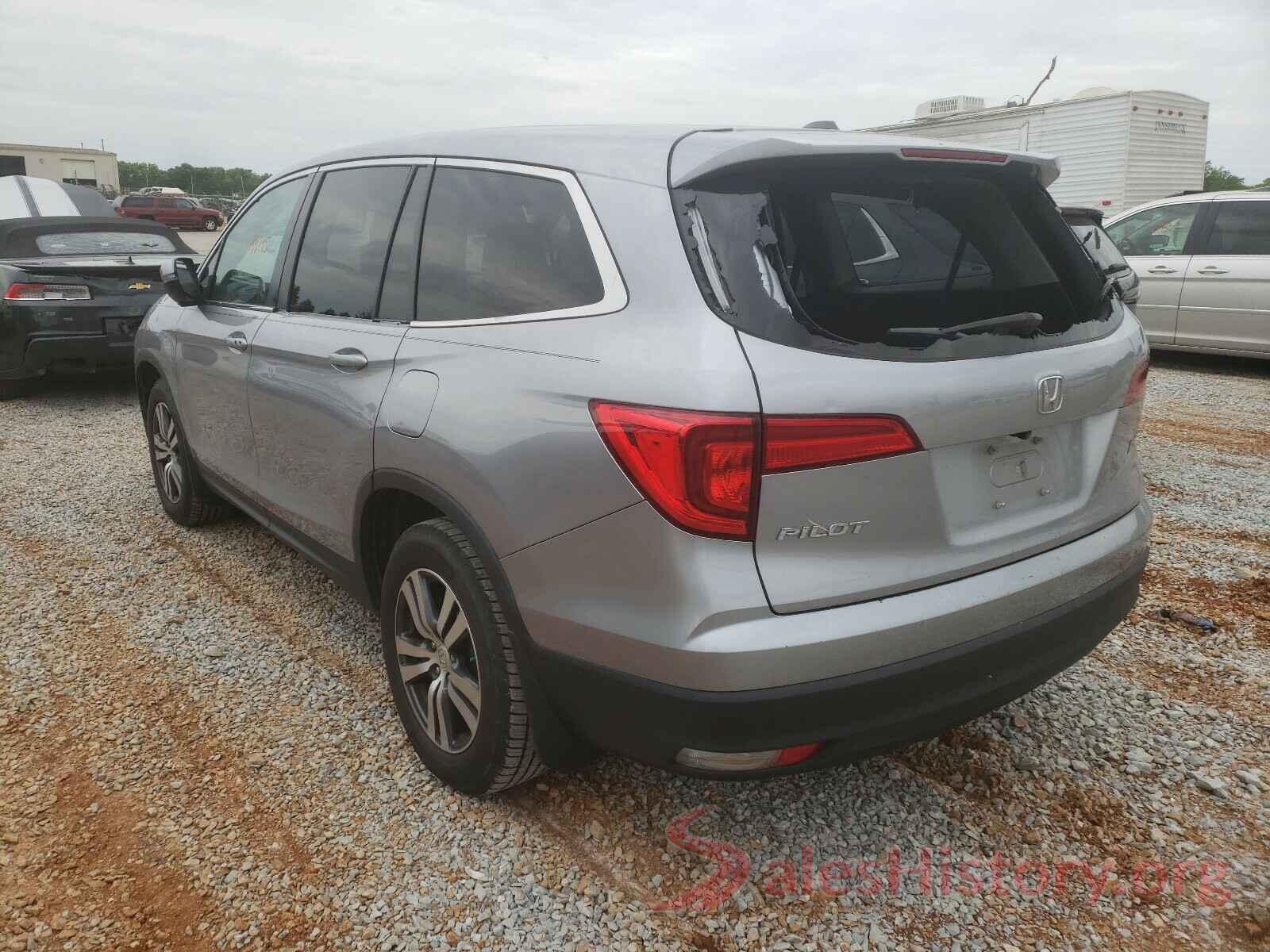 5FNYF5H67GB059131 2016 HONDA PILOT