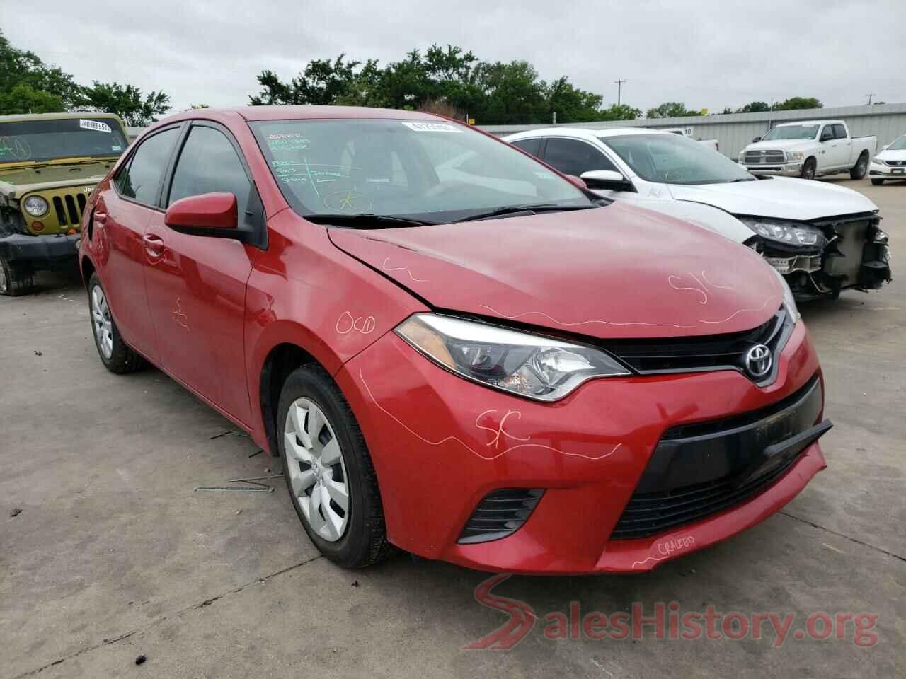 5YFBURHE5GP553700 2016 TOYOTA COROLLA