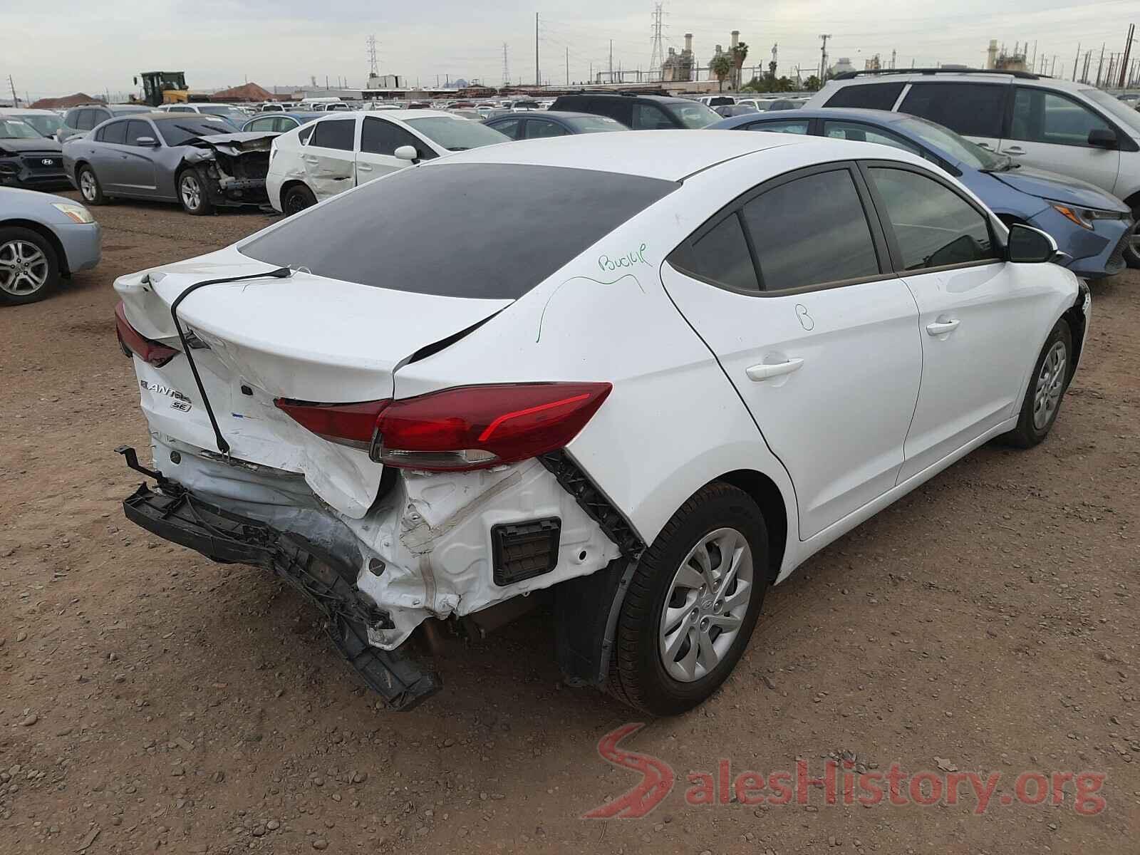 5NPD74LF0JH281242 2018 HYUNDAI ELANTRA