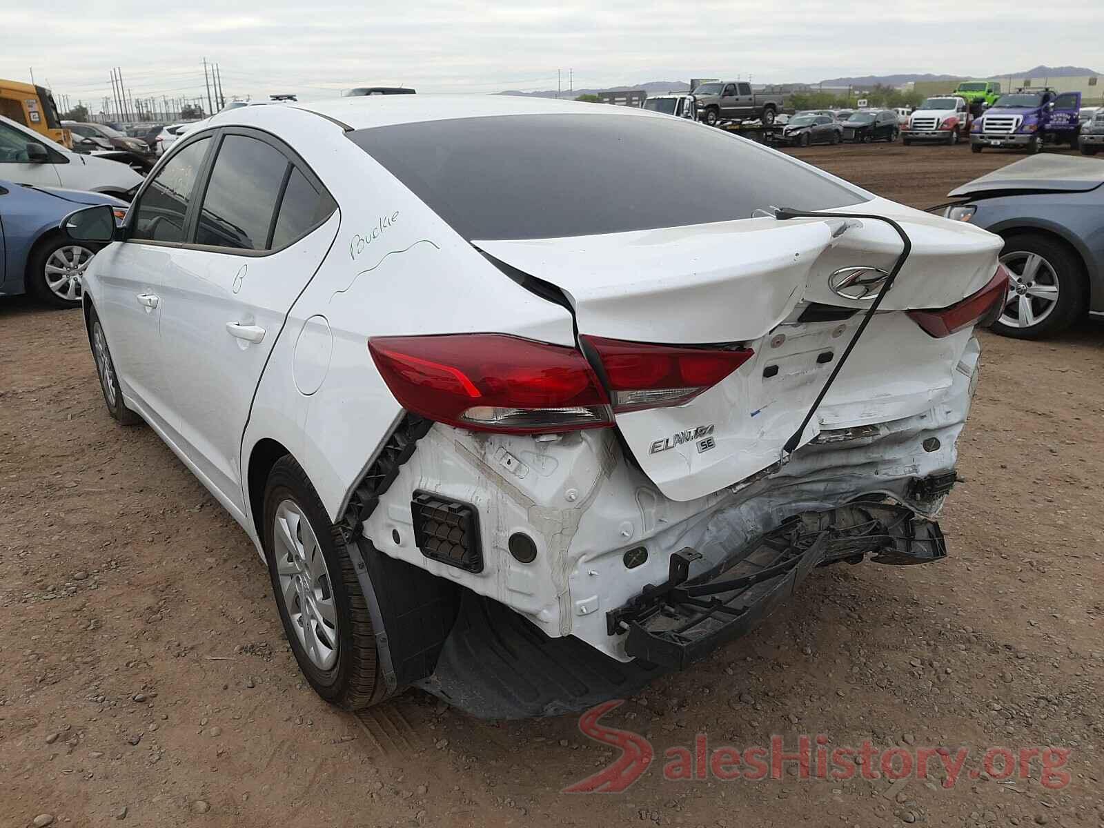 5NPD74LF0JH281242 2018 HYUNDAI ELANTRA