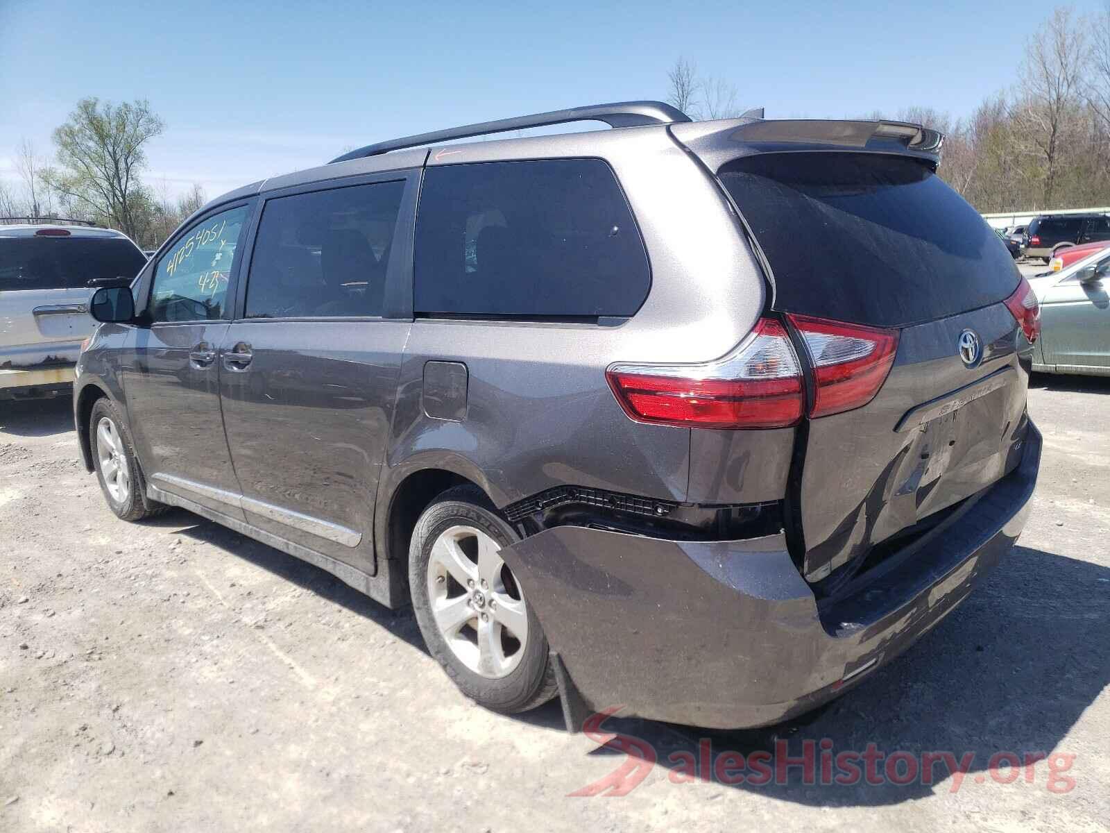 5TDKZ3DC7JS928570 2018 TOYOTA SIENNA