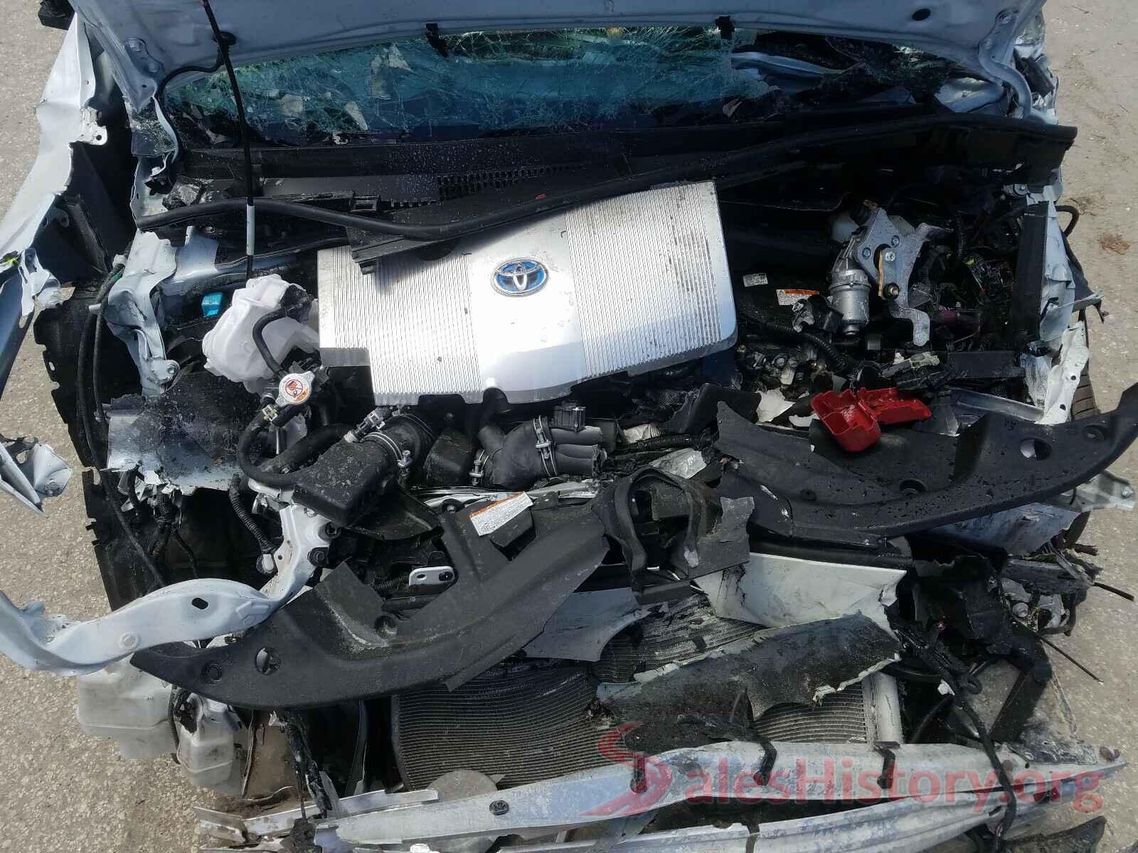 JTDKAMFU0M3135460 2021 TOYOTA PRIUS