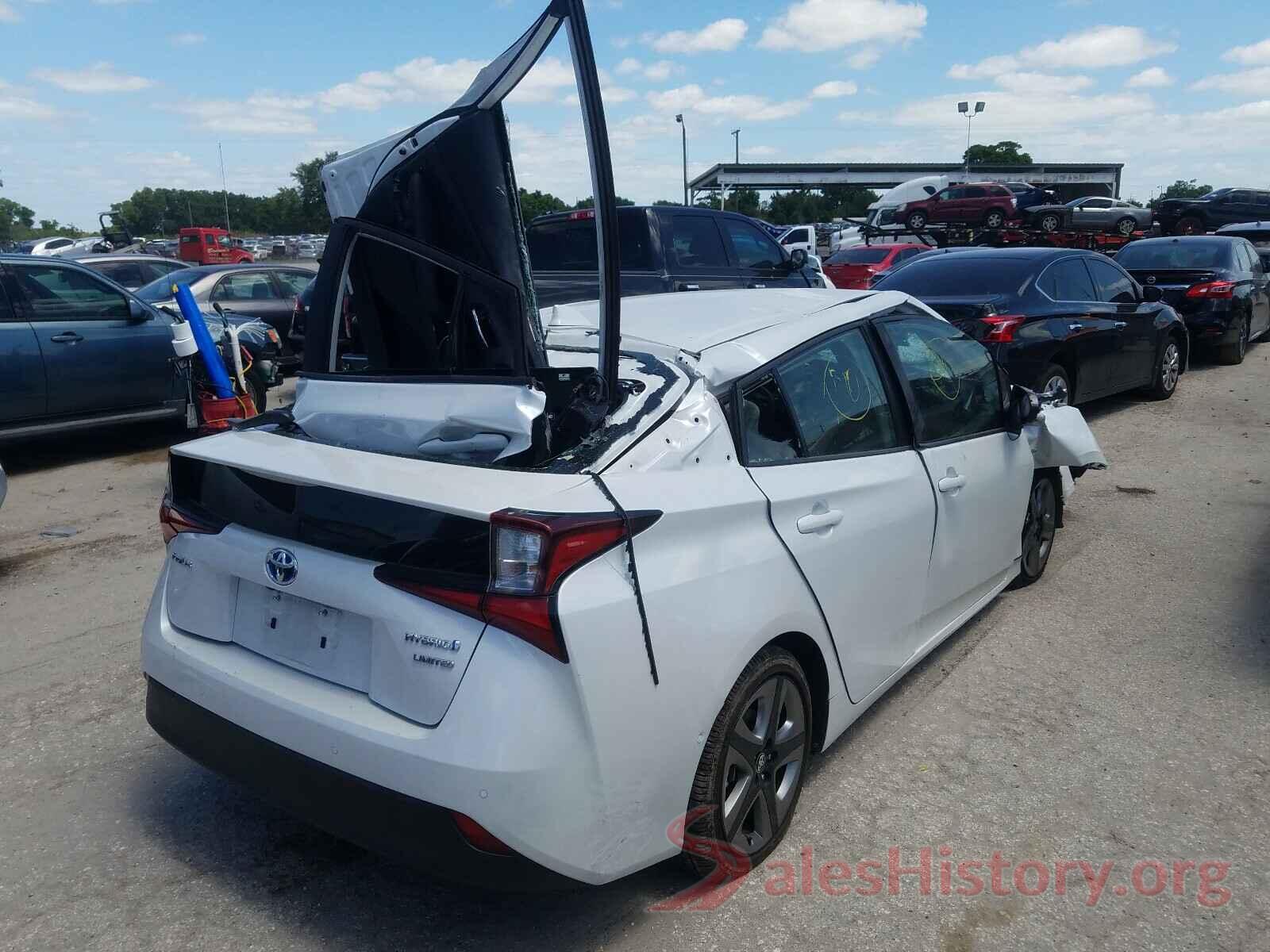 JTDKAMFU0M3135460 2021 TOYOTA PRIUS