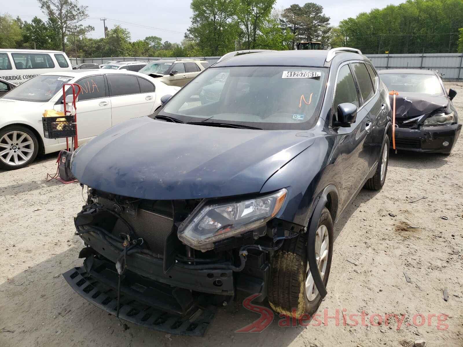 KNMAT2MV7GP724086 2016 NISSAN ROGUE