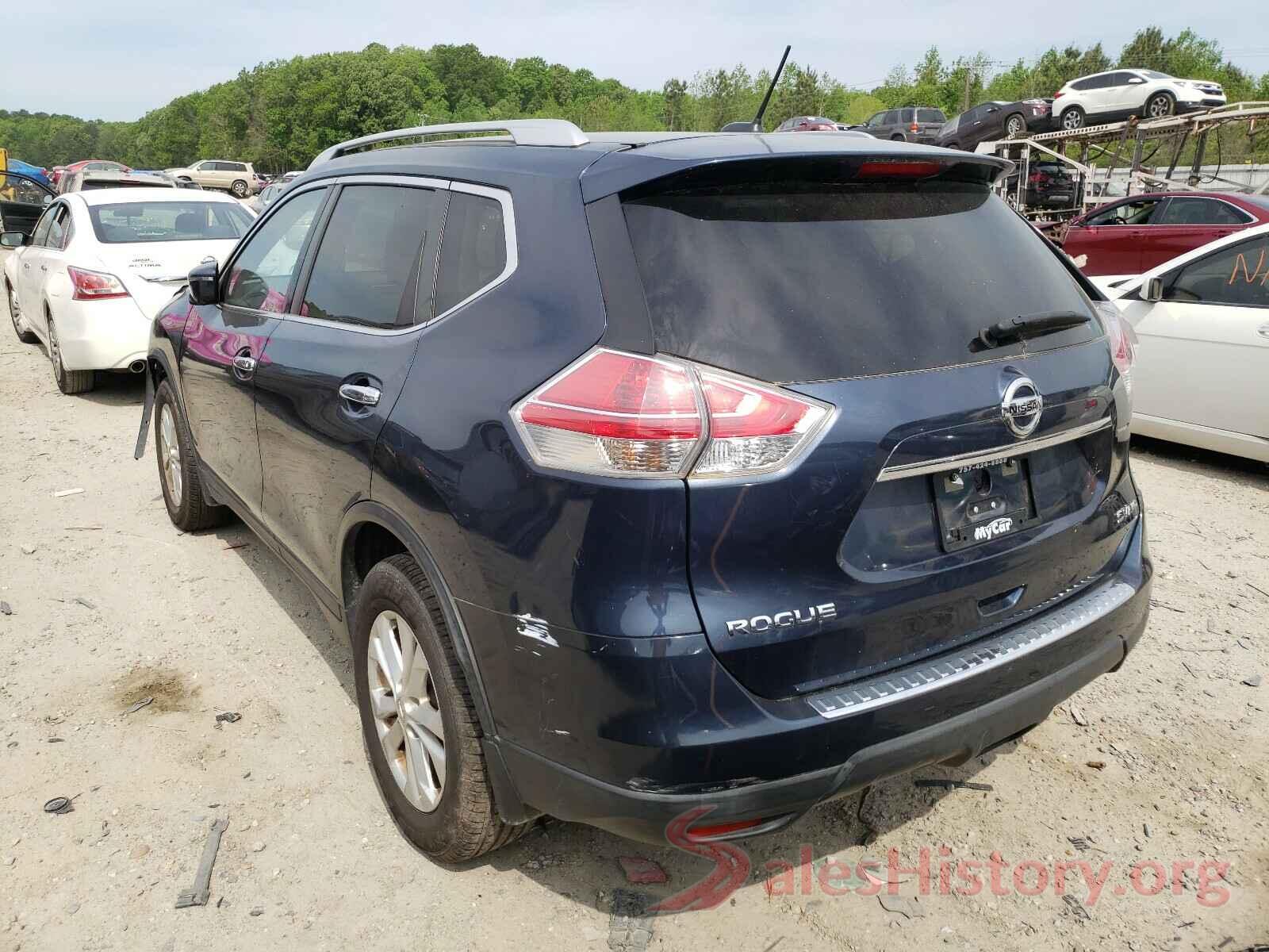 KNMAT2MV7GP724086 2016 NISSAN ROGUE