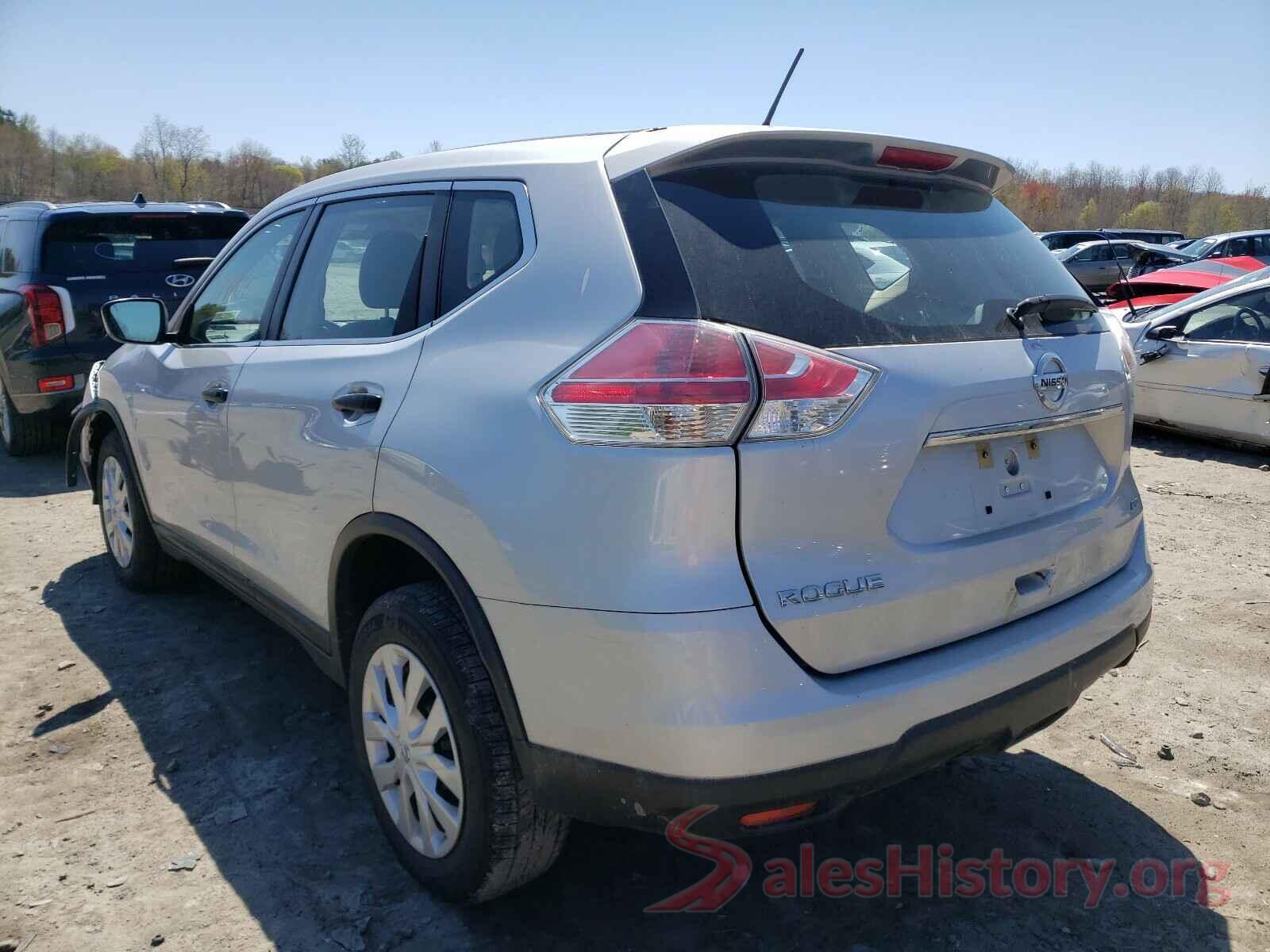 KNMAT2MV3GP660595 2016 NISSAN ROGUE