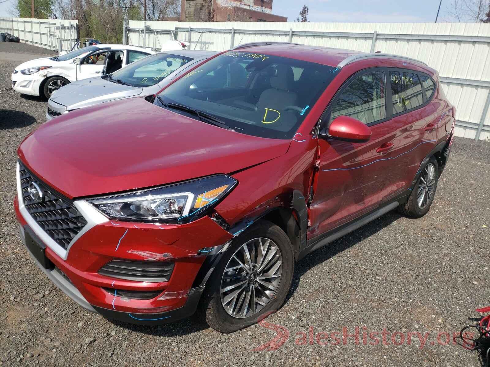 KM8J3CAL7MU385248 2021 HYUNDAI TUCSON