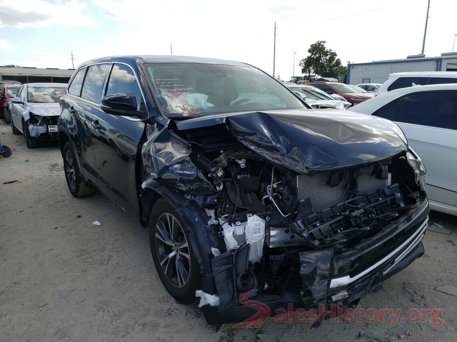 5TDZZRFH2JS283269 2018 TOYOTA HIGHLANDER