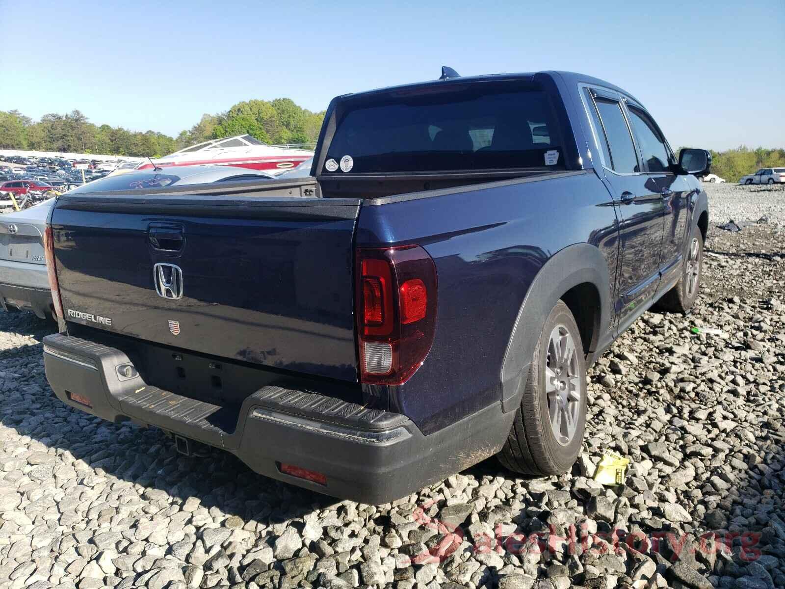 5FPYK2F66HB011397 2017 HONDA RIDGELINE