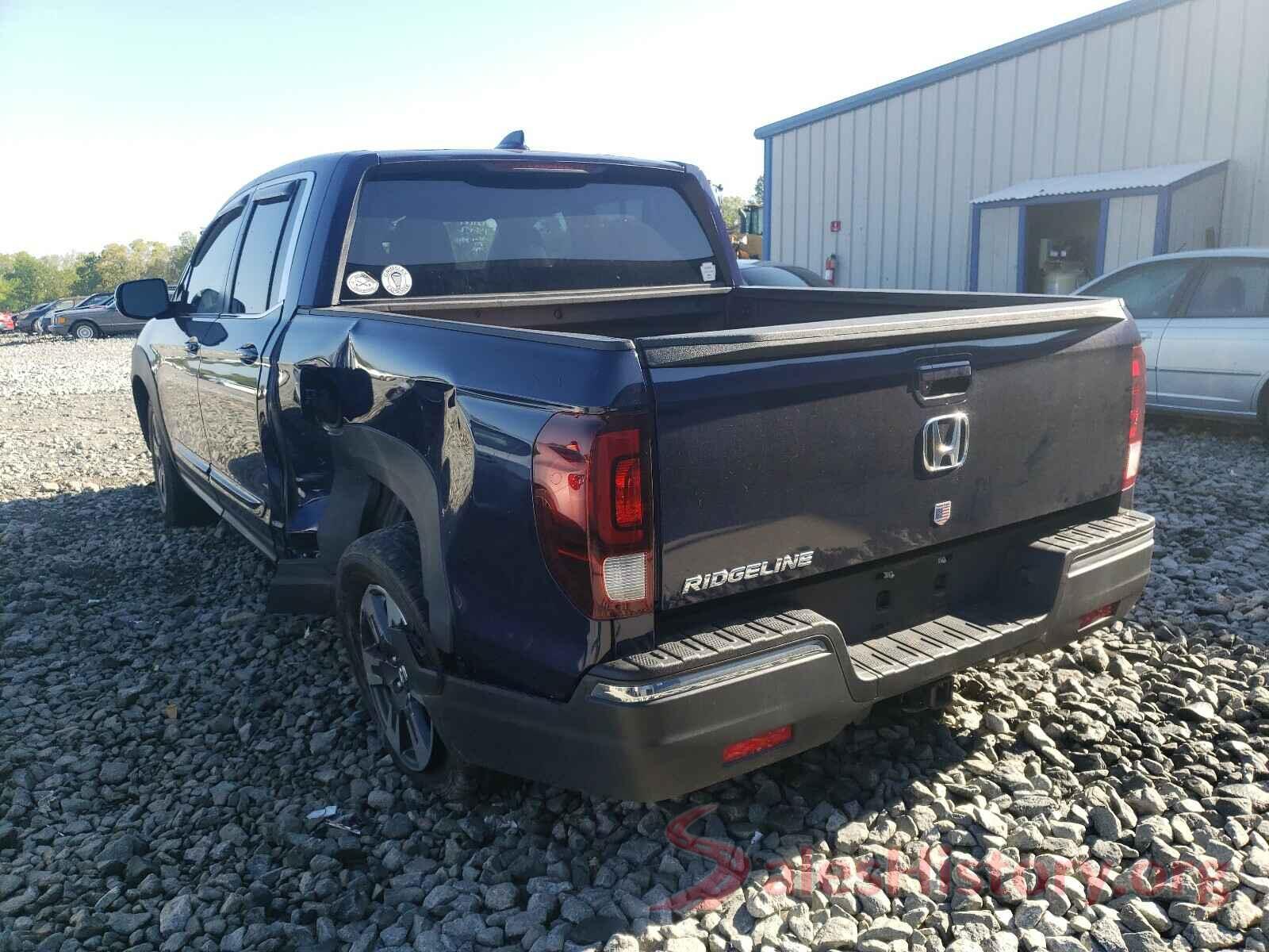 5FPYK2F66HB011397 2017 HONDA RIDGELINE